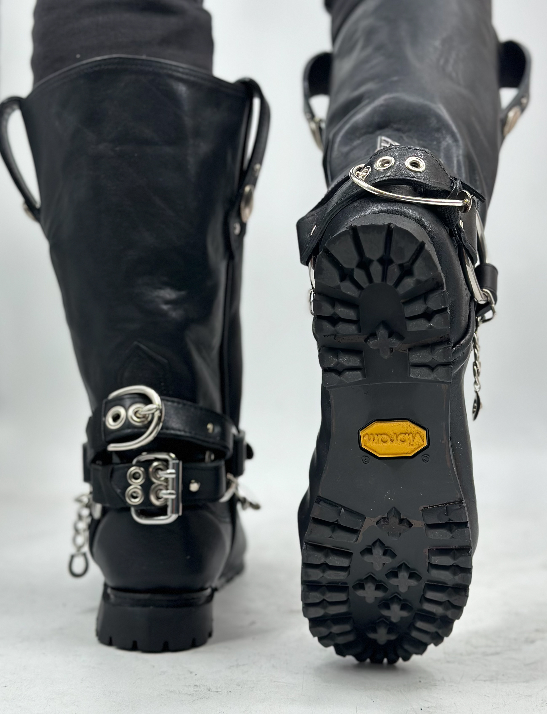 Moto Pull Up Boots / Fall 2024