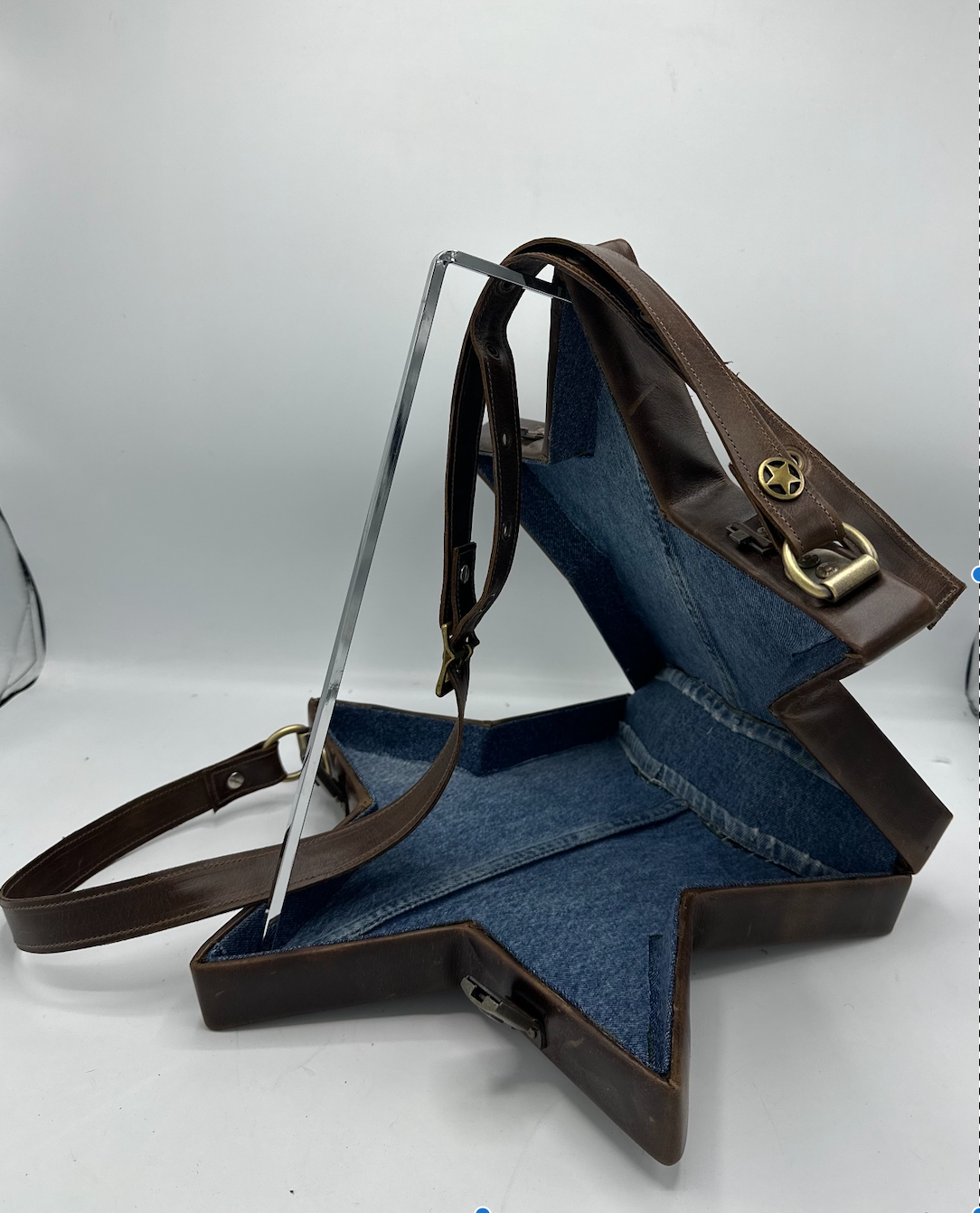 Leather Star Box Bag / Spring 2024
