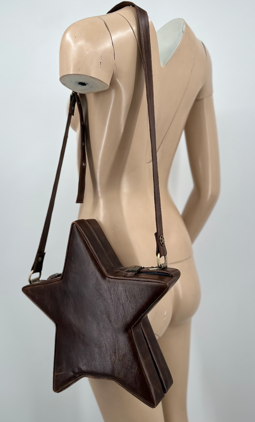 Leather Star Box Bag / Spring 2024