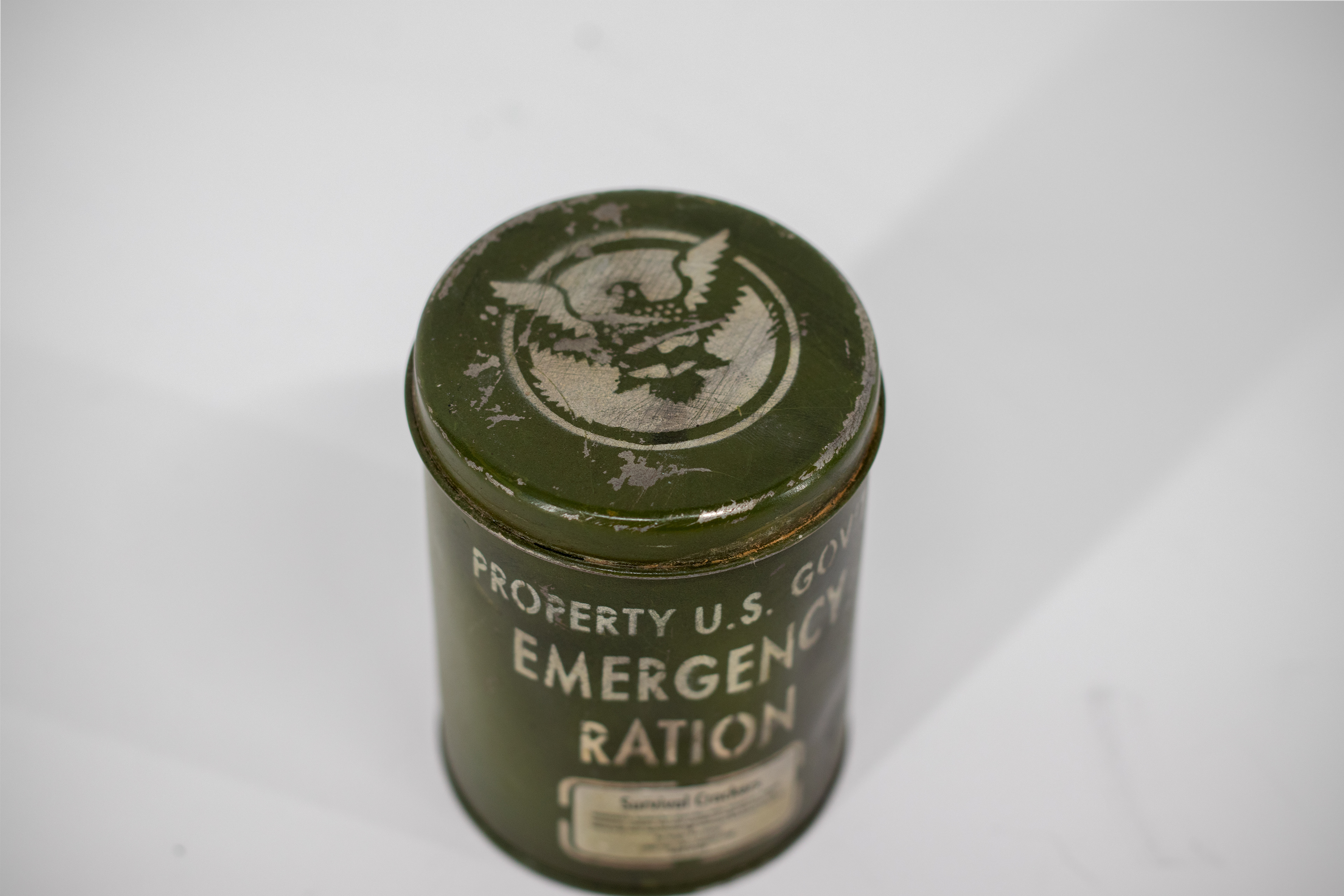 Custom Weathered Aluminum Ration Cans