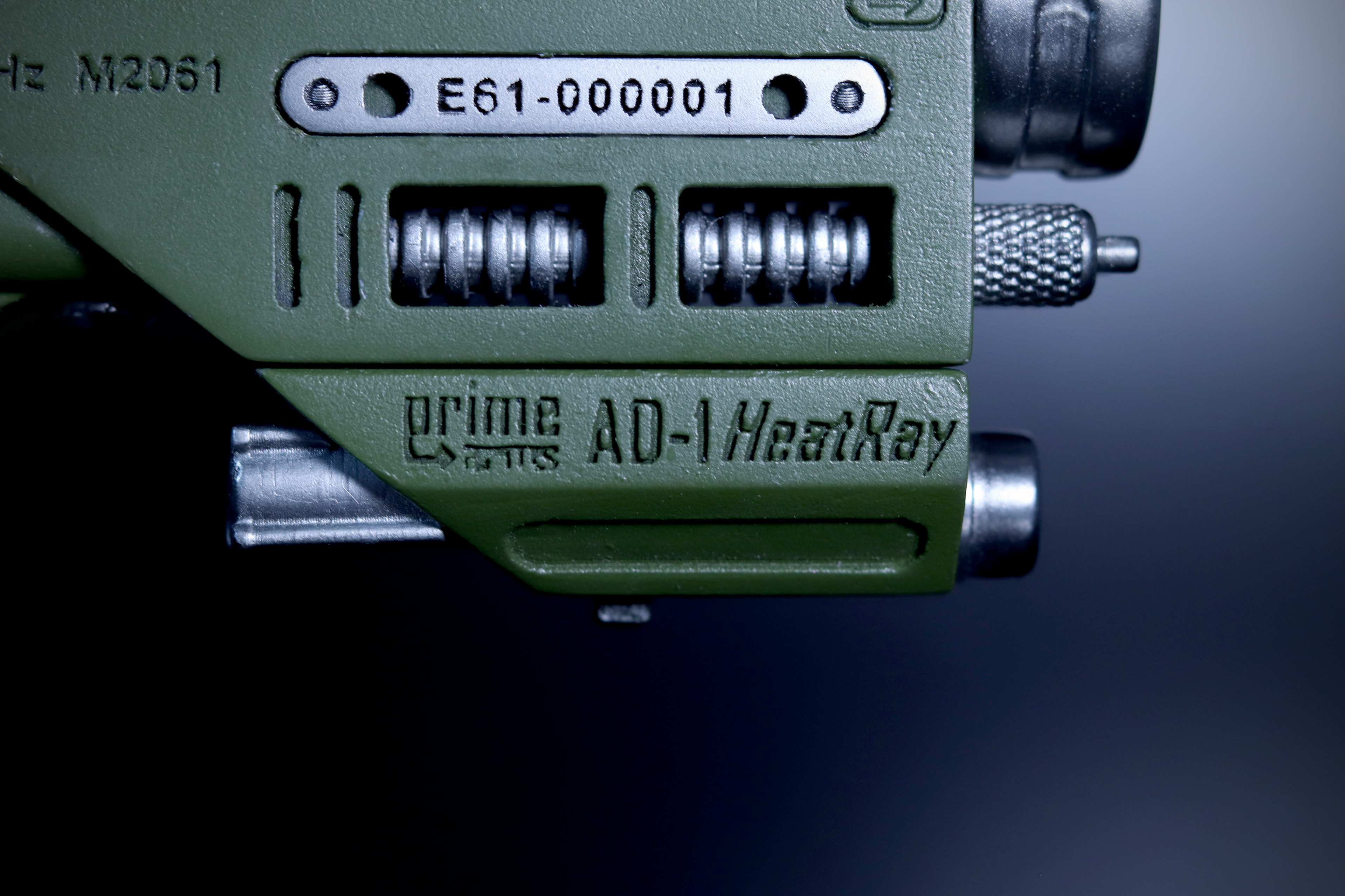 The AD-1 HeatRay Non-Lethal Millimeter Wave Emitter attachment