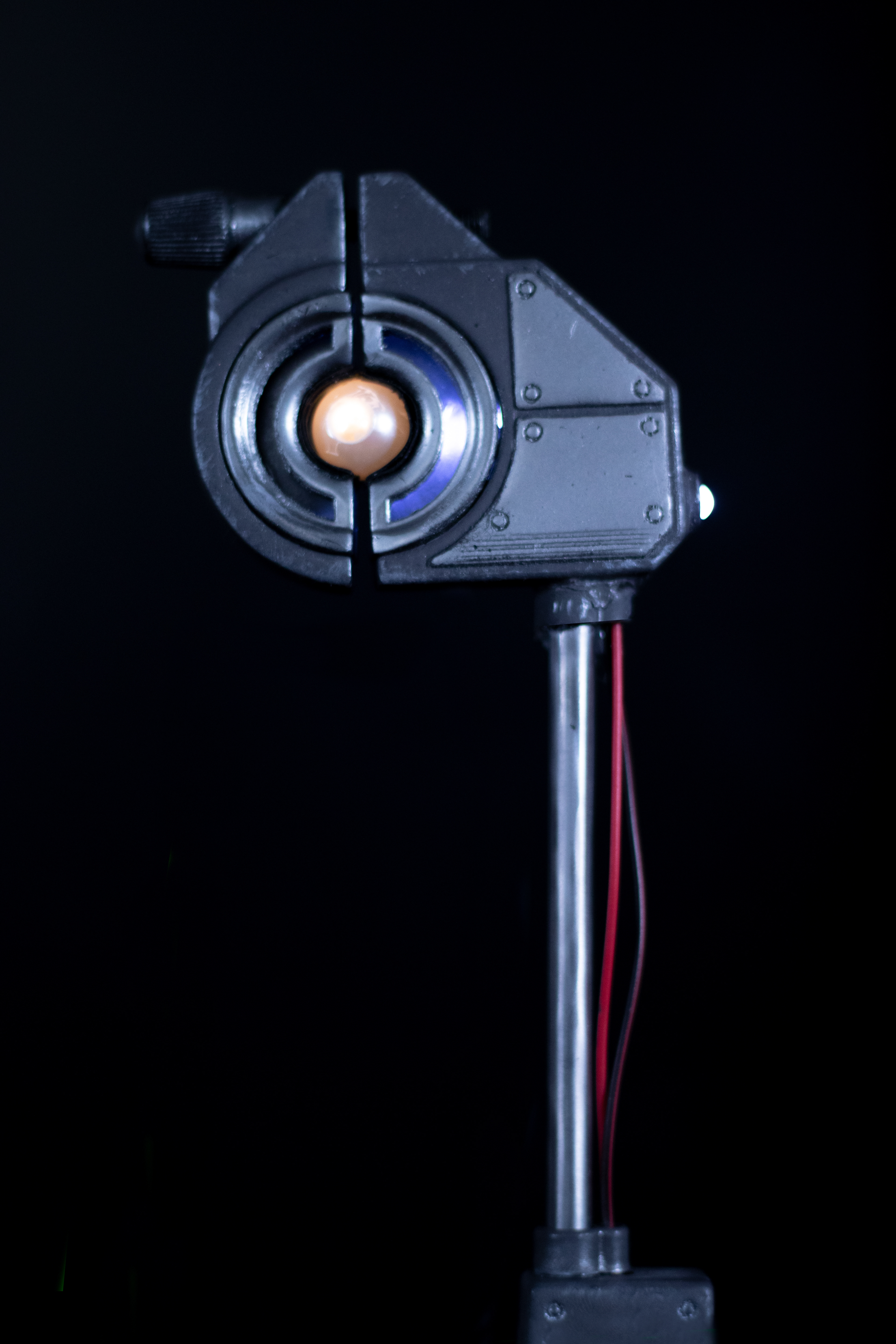The Pearl lit with hidden fiber optics