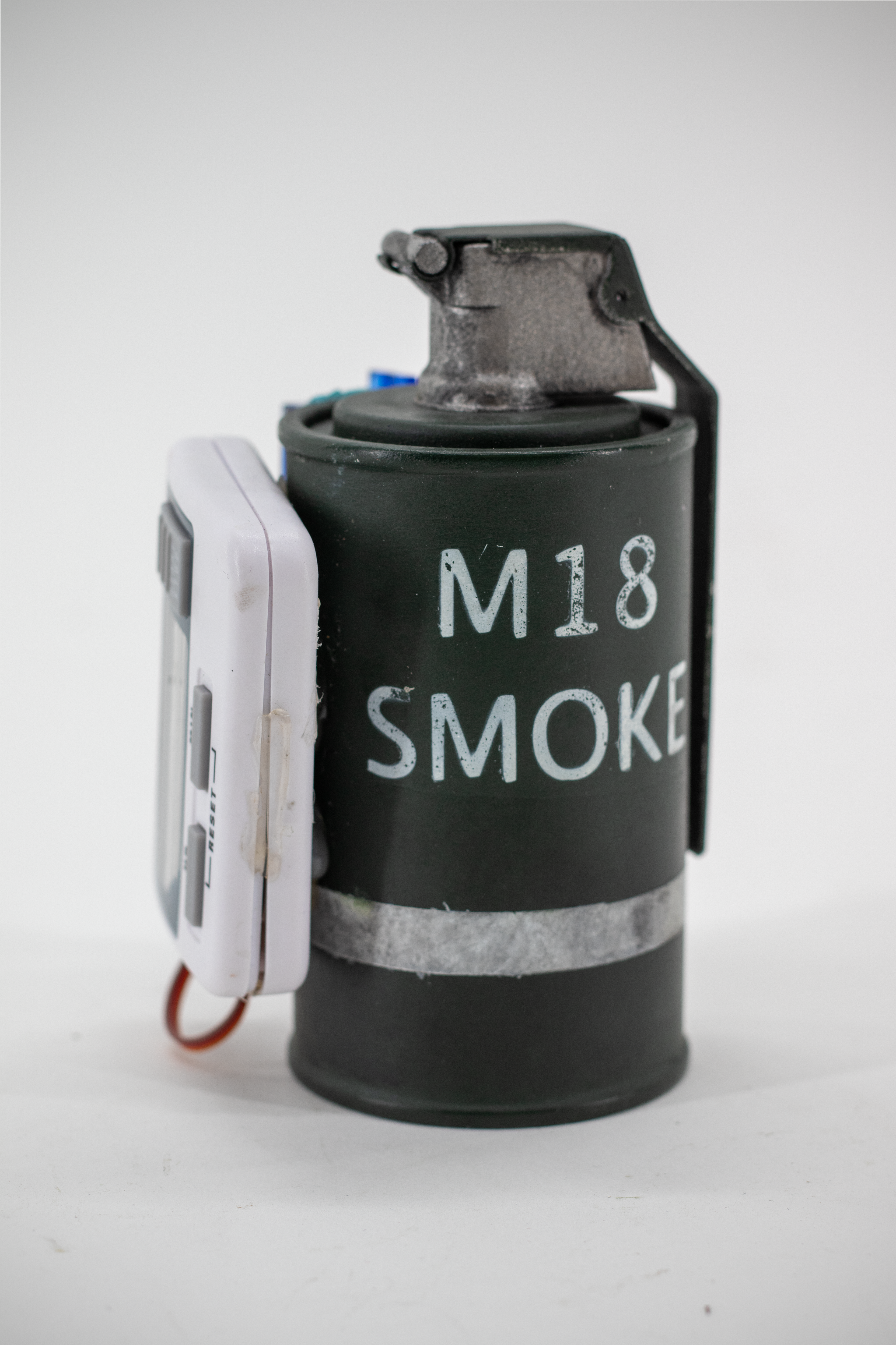 Jury-rigged Smoke Grenade Time Bomb
