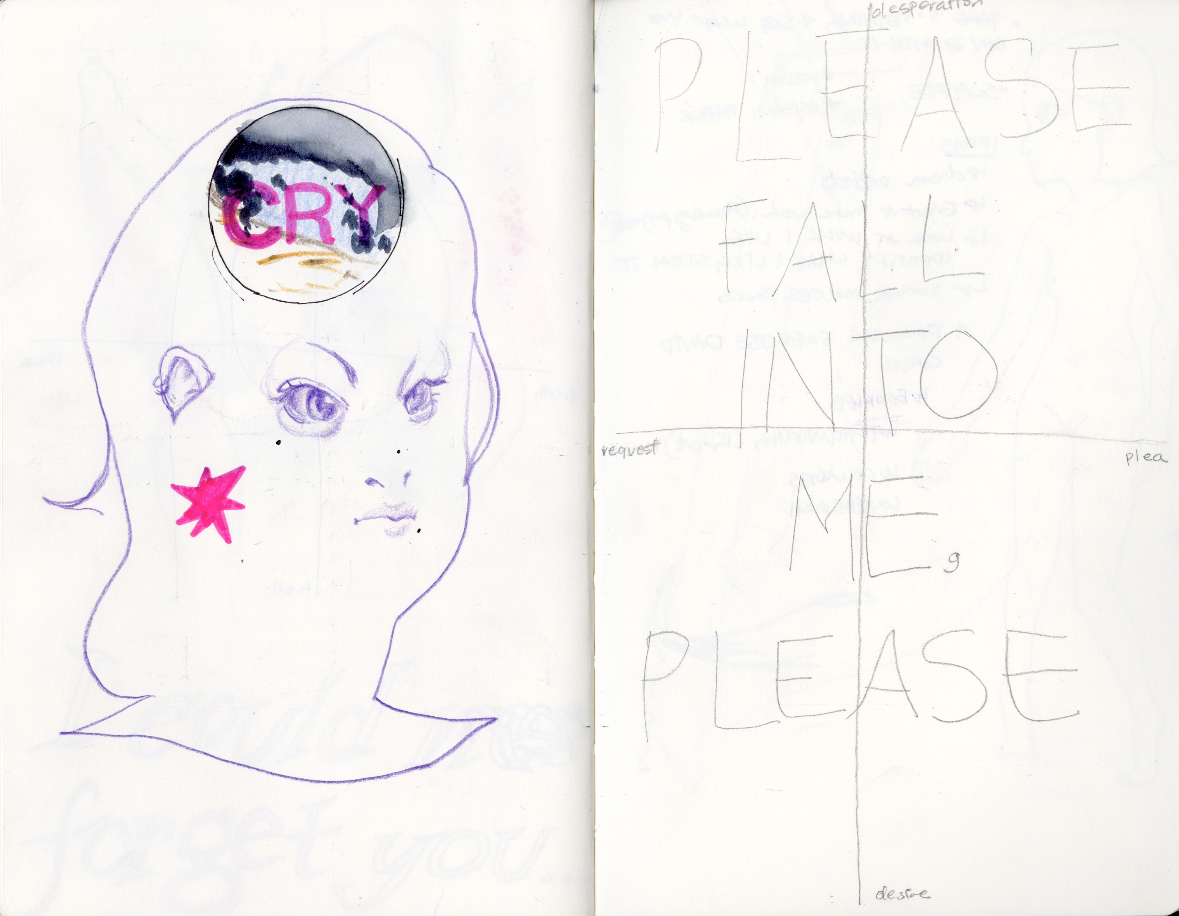 Sketchbook work, 2024