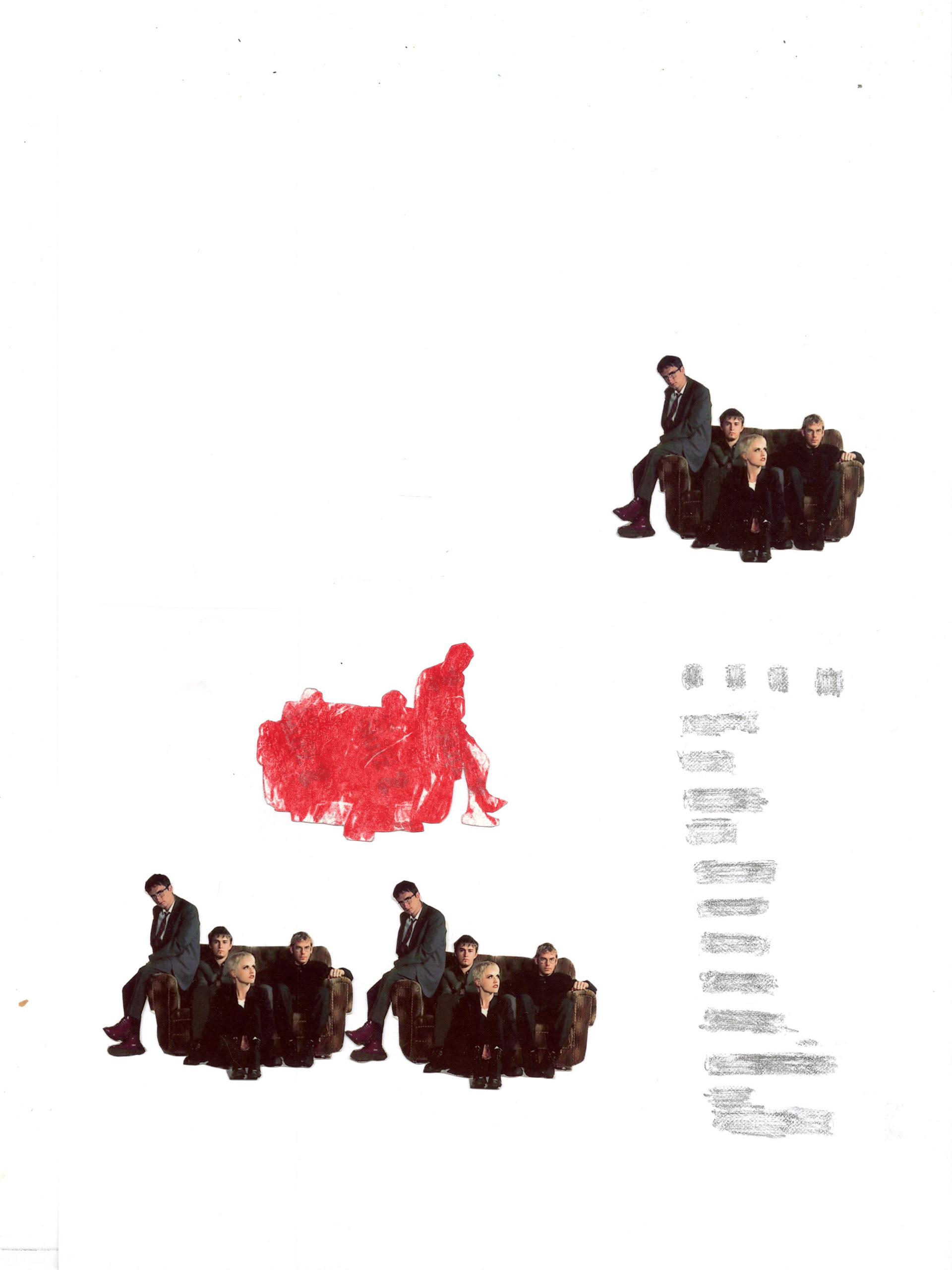 Collage of The Cranberries