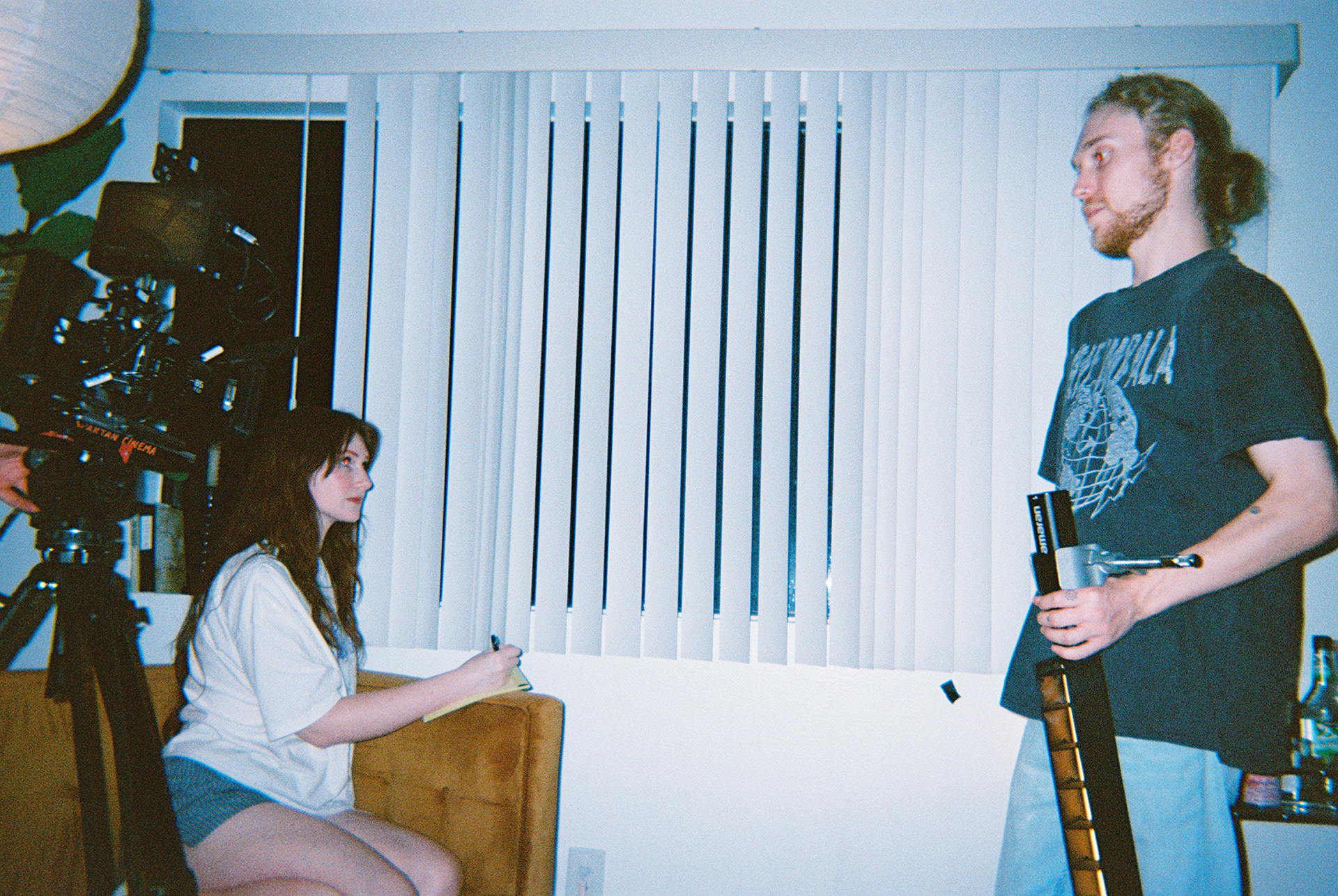 Tatum Miller as "Courtney" and Grip Sam Thorsen