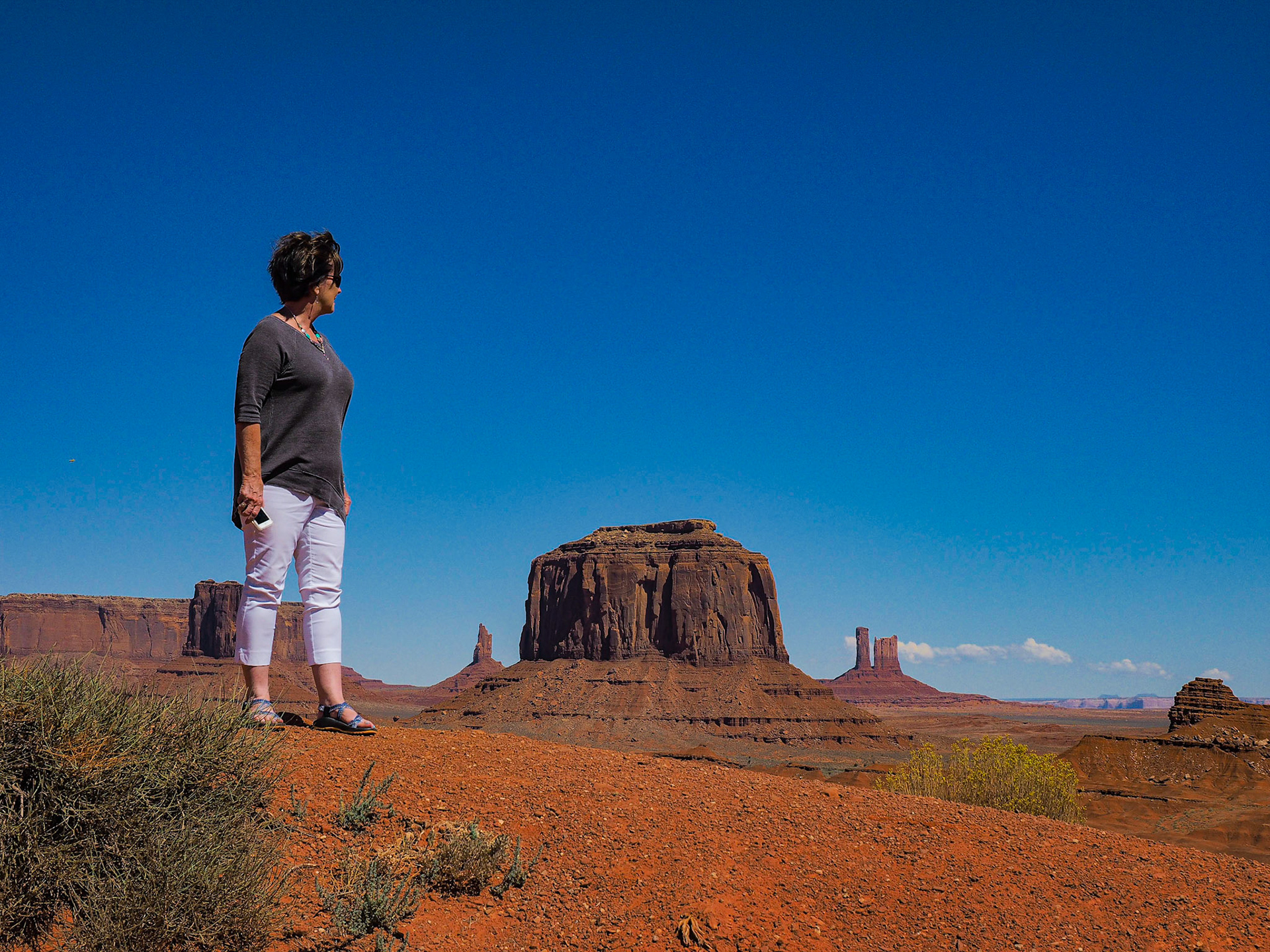 Monument Valley on Utah-Arizona border