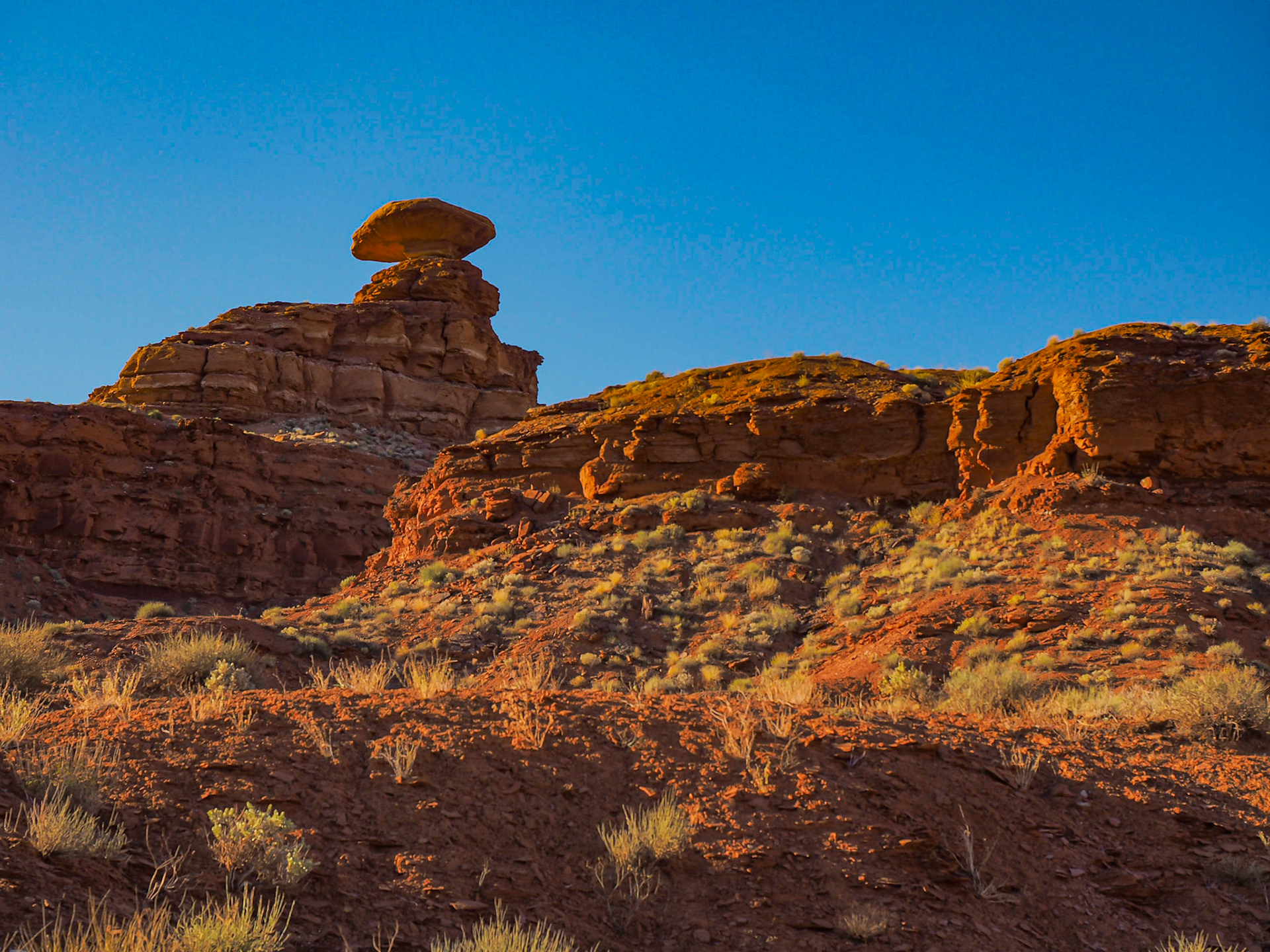 Mexican Hat Rock near Mexican Hat, UT