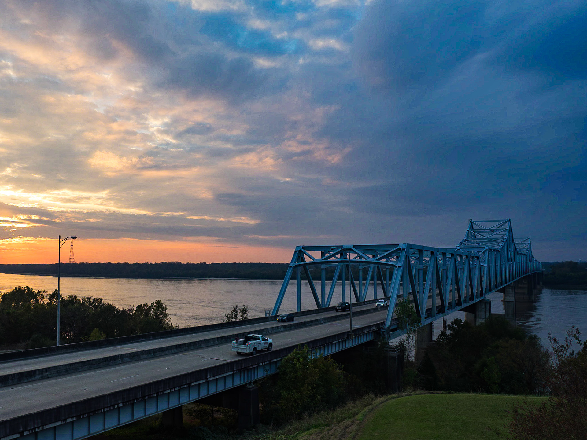 Mississippi River at Vicksburg, MS