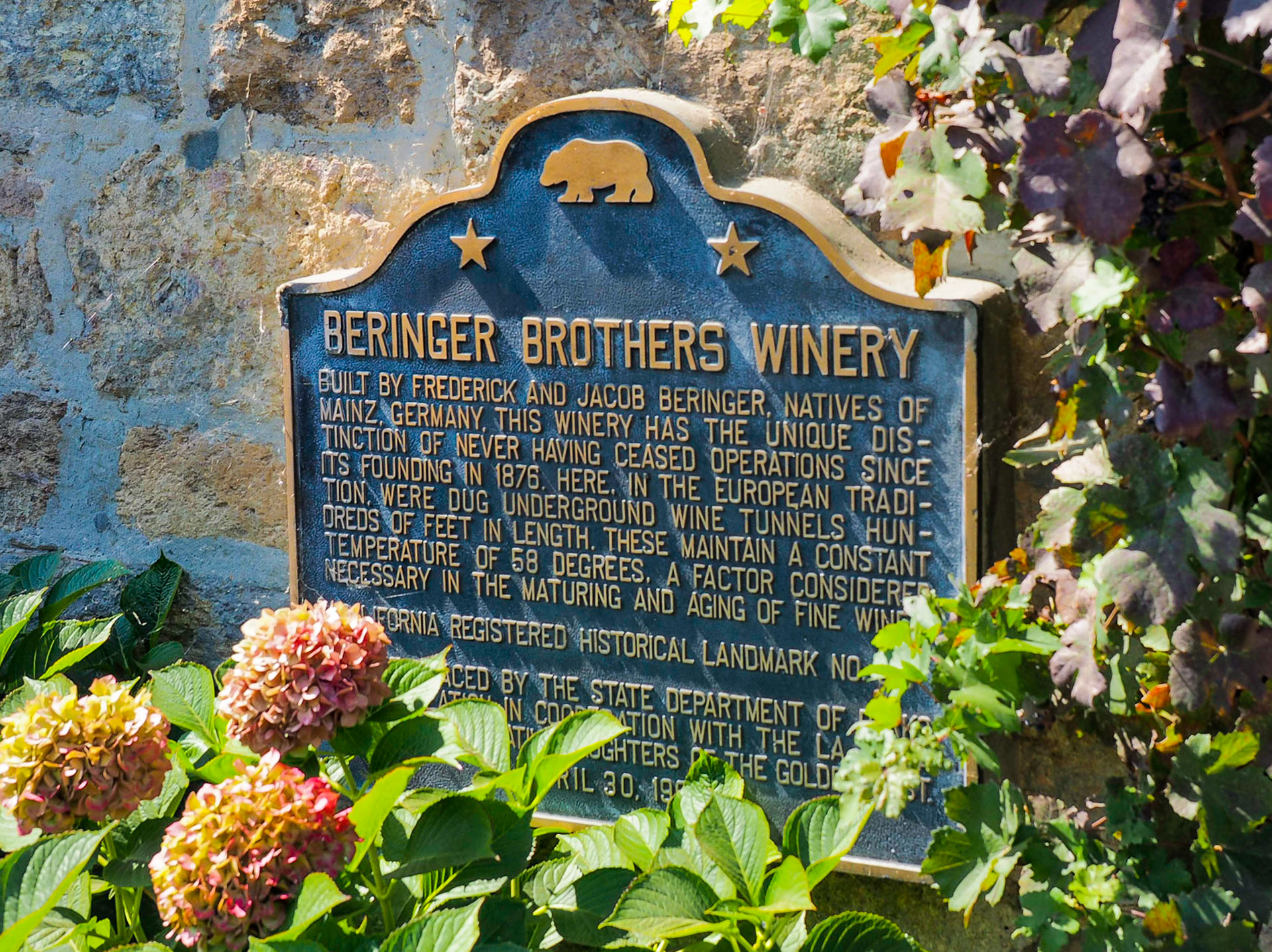Beringer Winery - St. Helena, CA