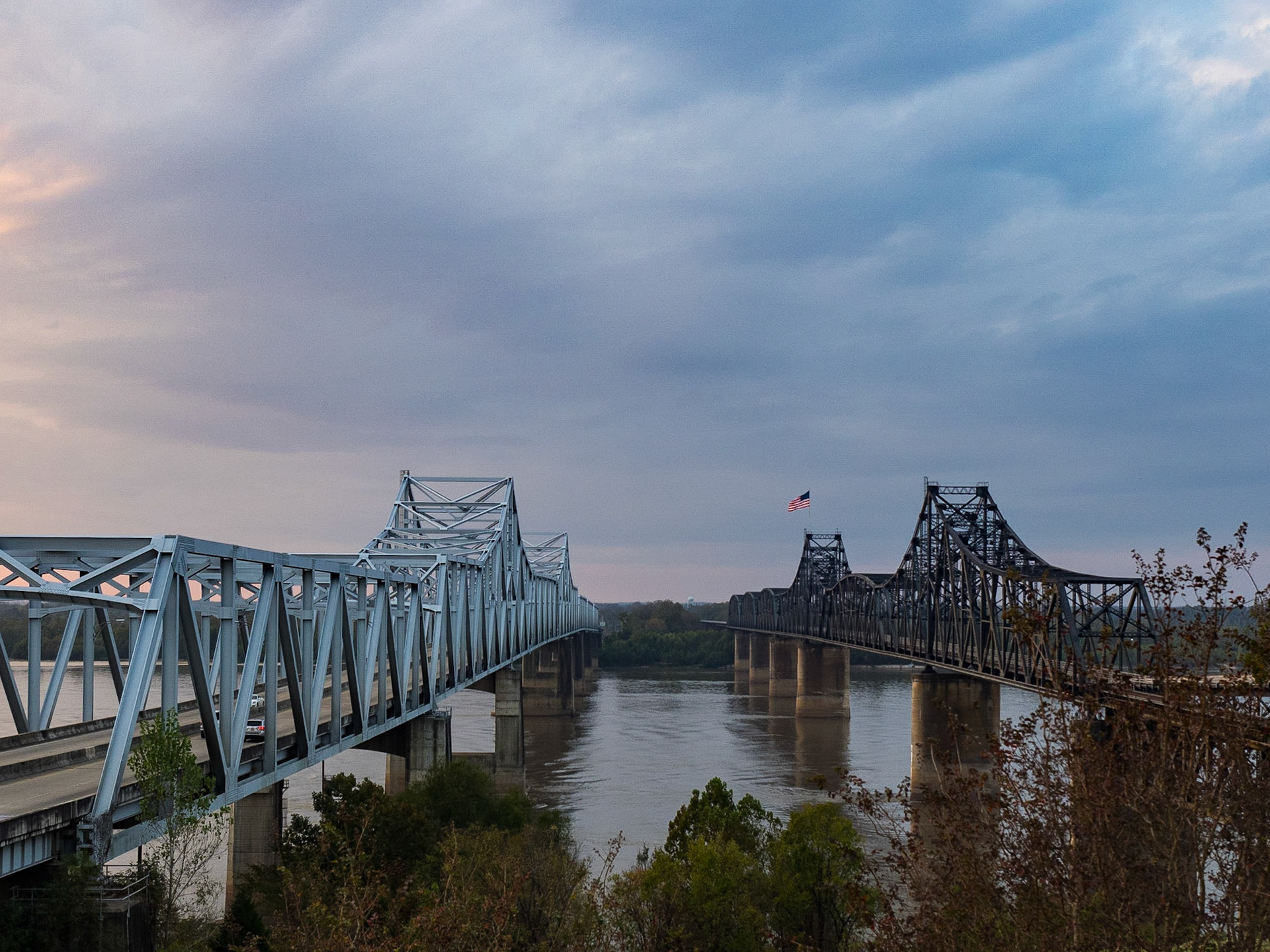 Mississippi River at Vicksburg, MS