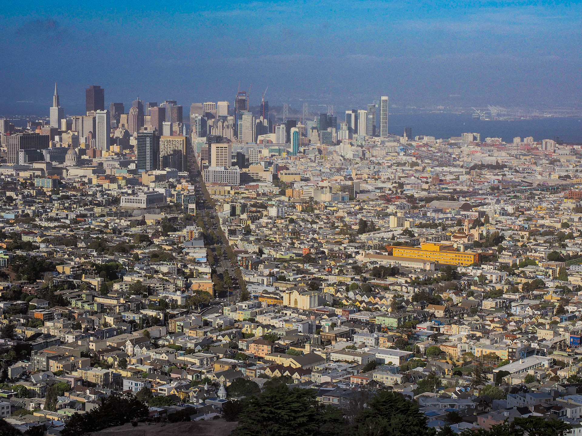 San Francisco, CA from Twin Peaks
