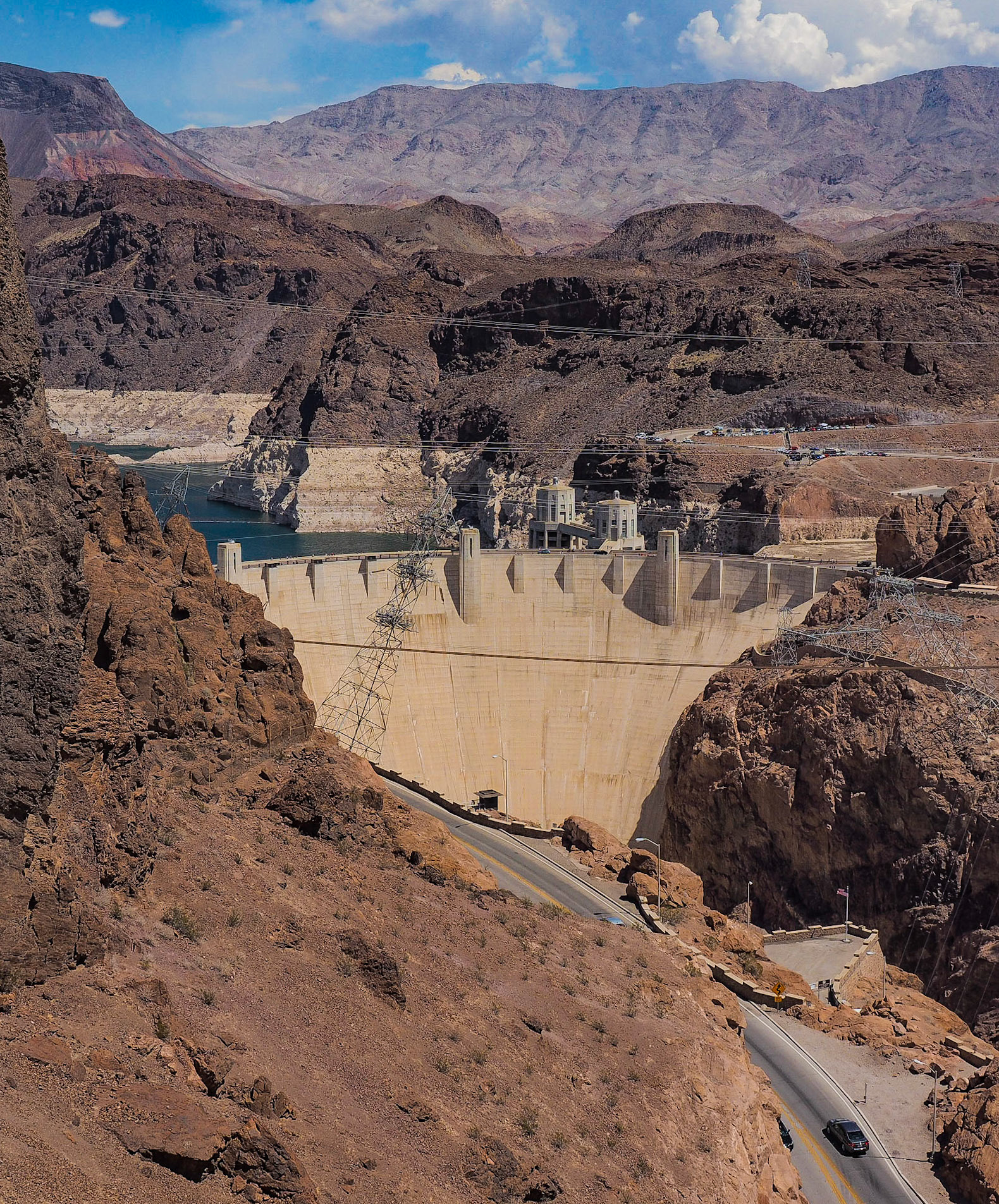 Hoover Dam - Arizona-Nevada border