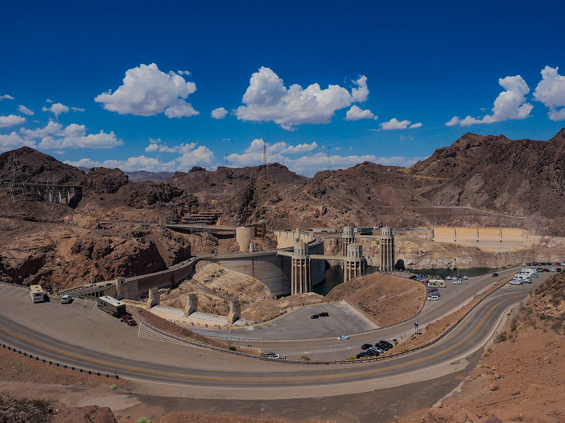 Hoover Dam - Arizona-Nevada border