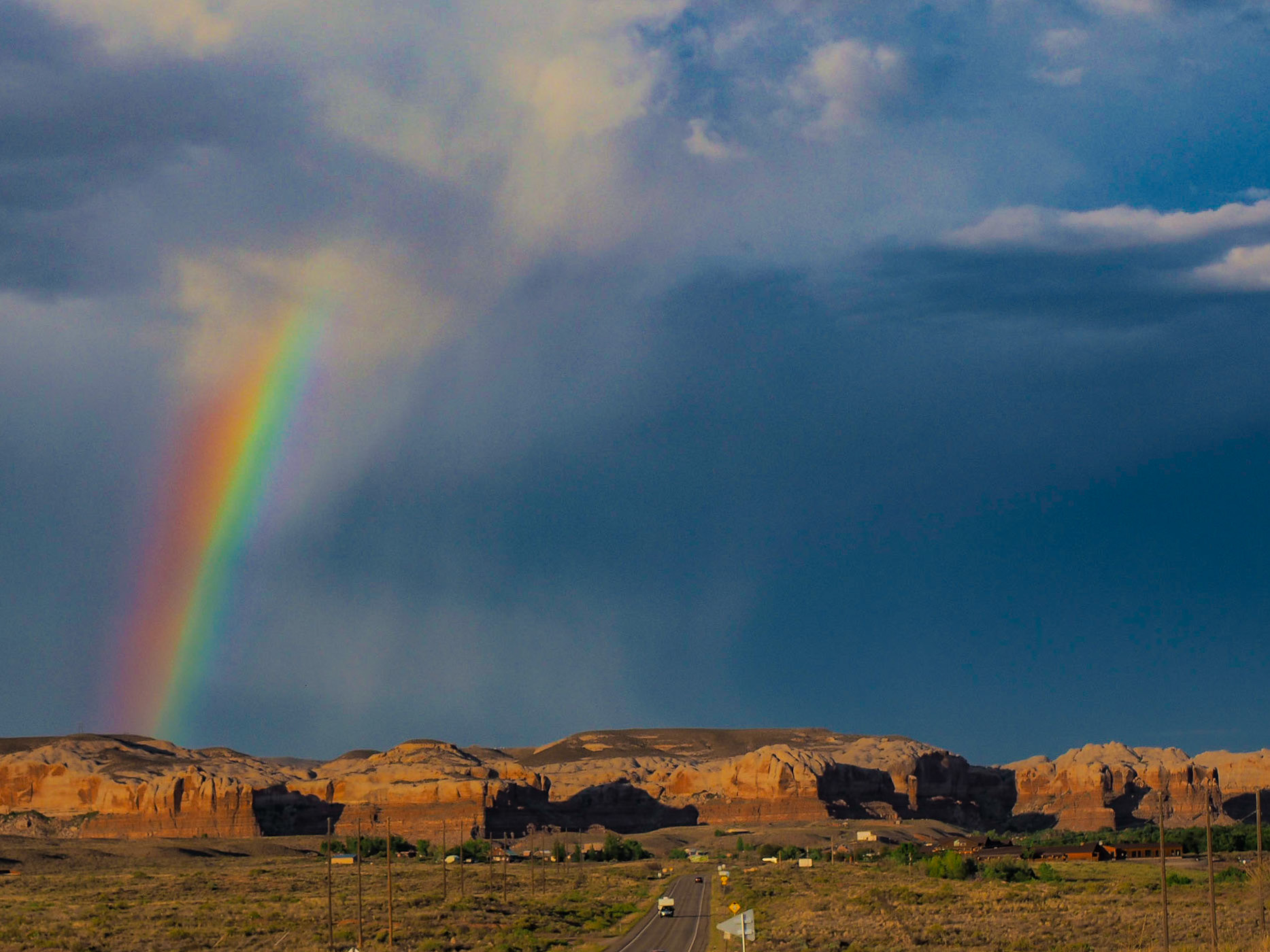 Skies near Bluff, UT