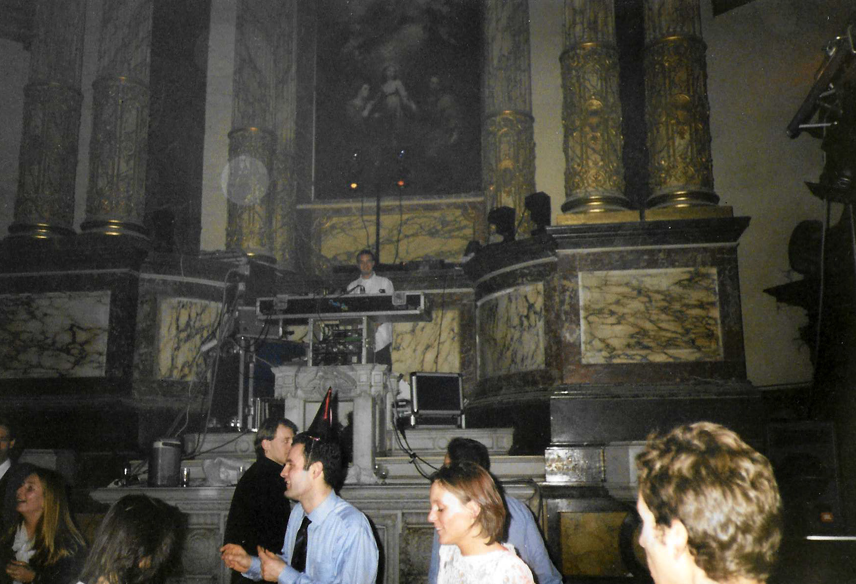 from 99 to 2000? In a church!