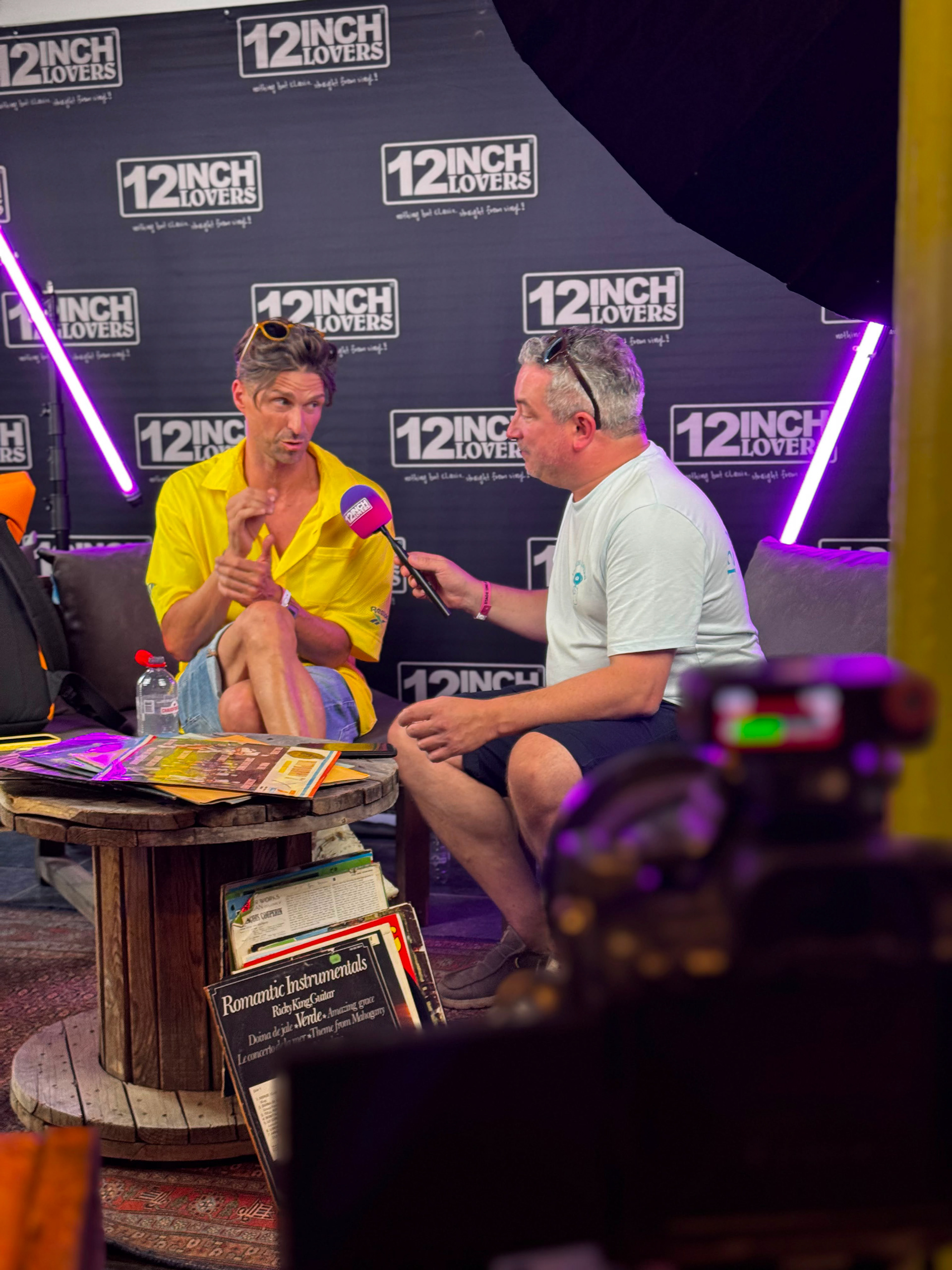 Interviewing Nico Morano at 12inch lovers