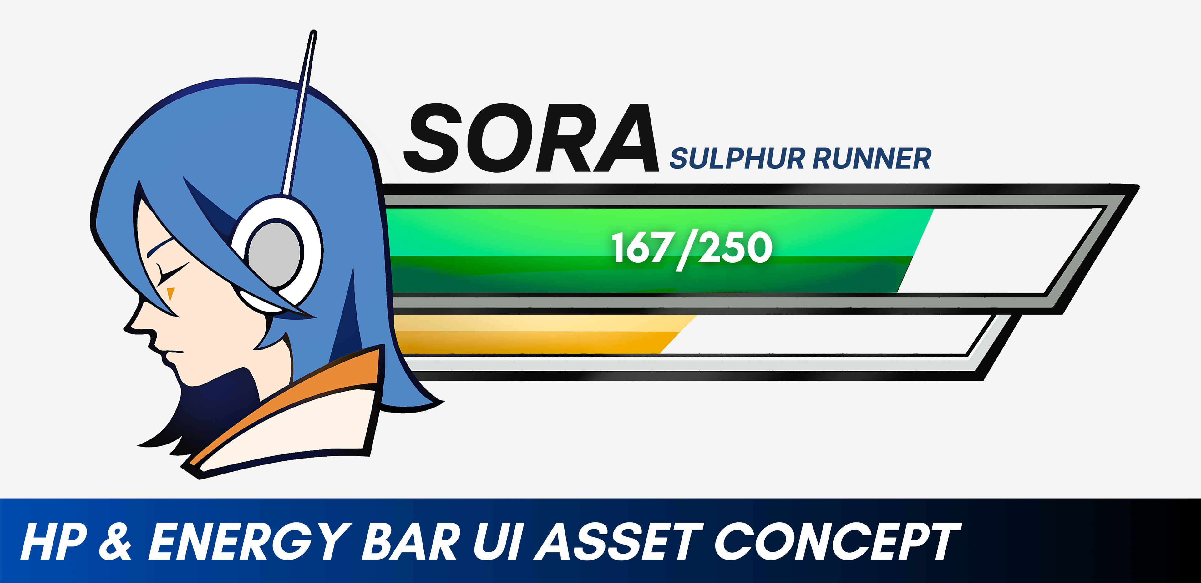 HP & Energy Bar UI Asset