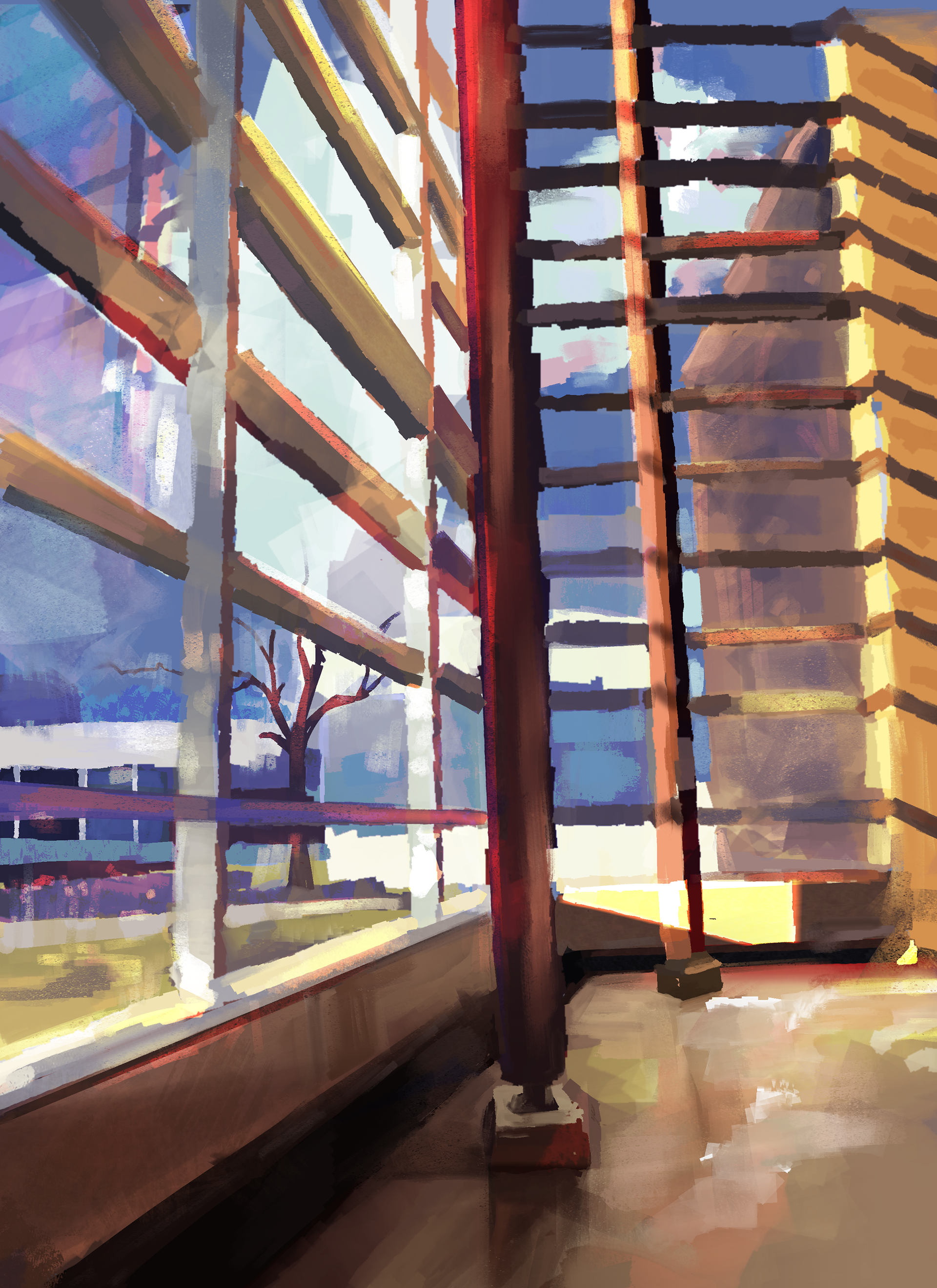 Interior Painting - Sheridan Campus