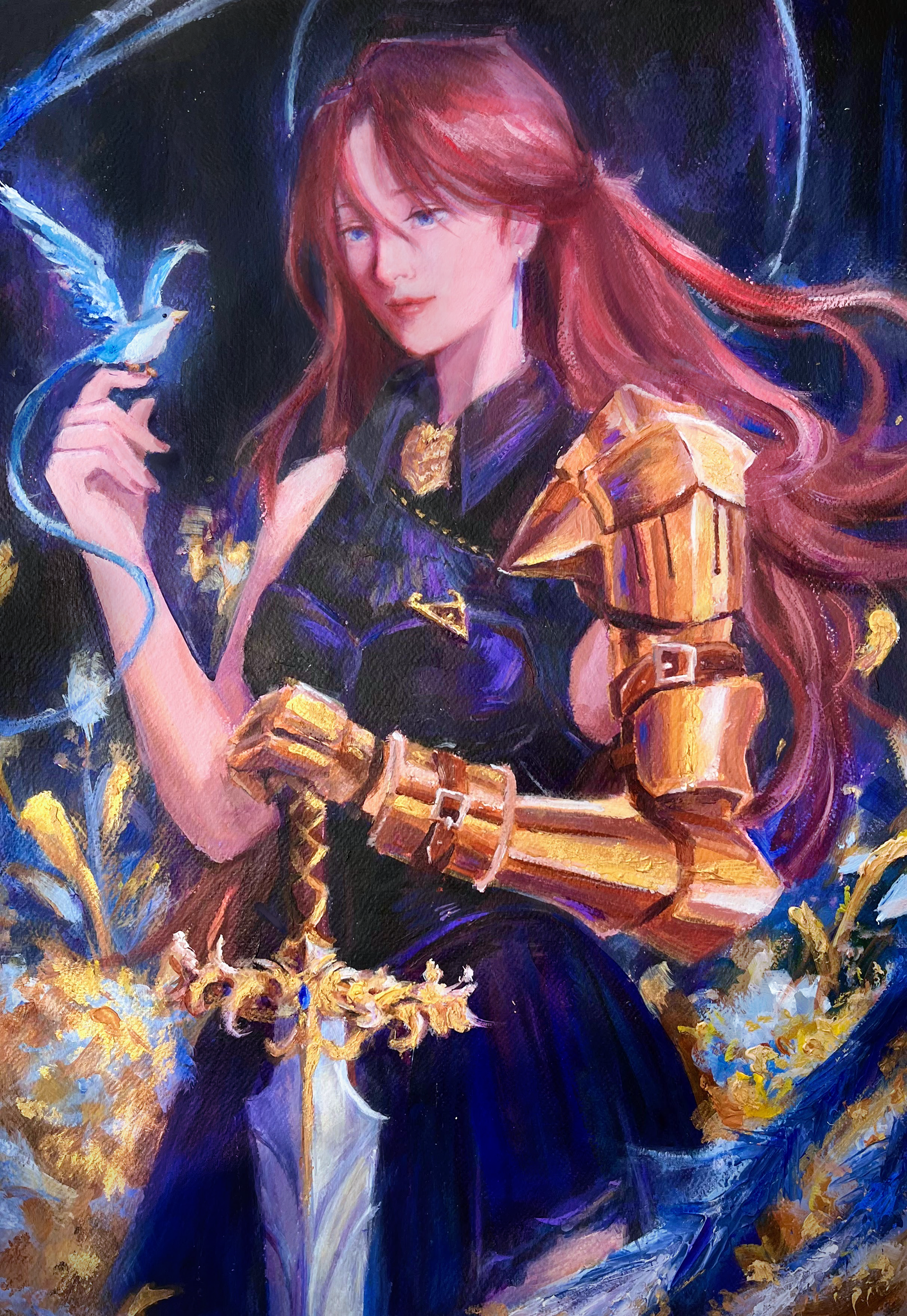 Final Fantasy XIV Original Character Painting