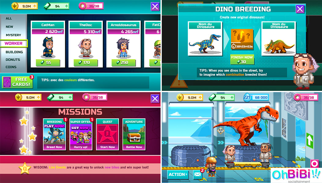 Dino Factory GUI research