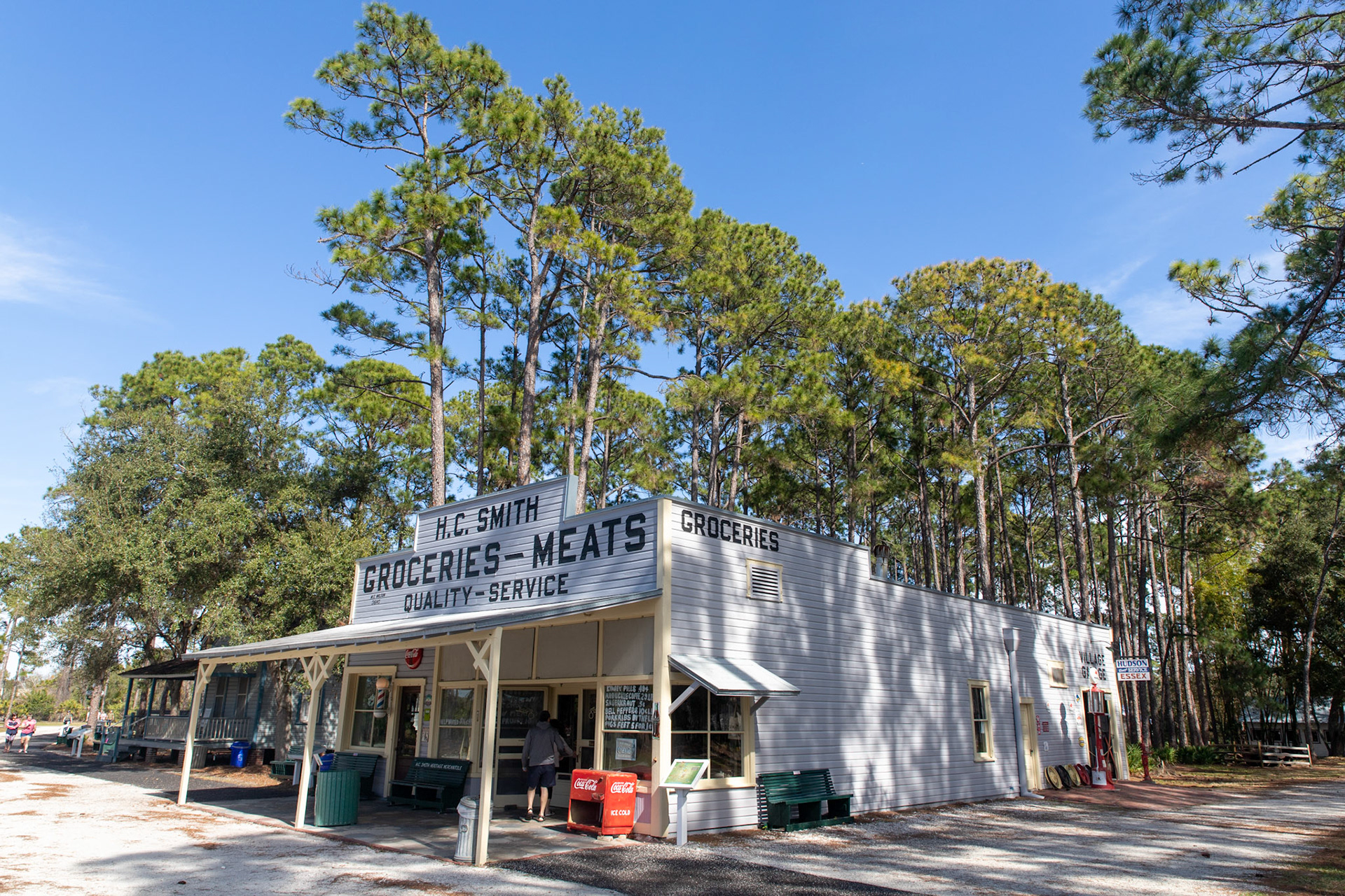 General Store, Garage, and Barbershop 