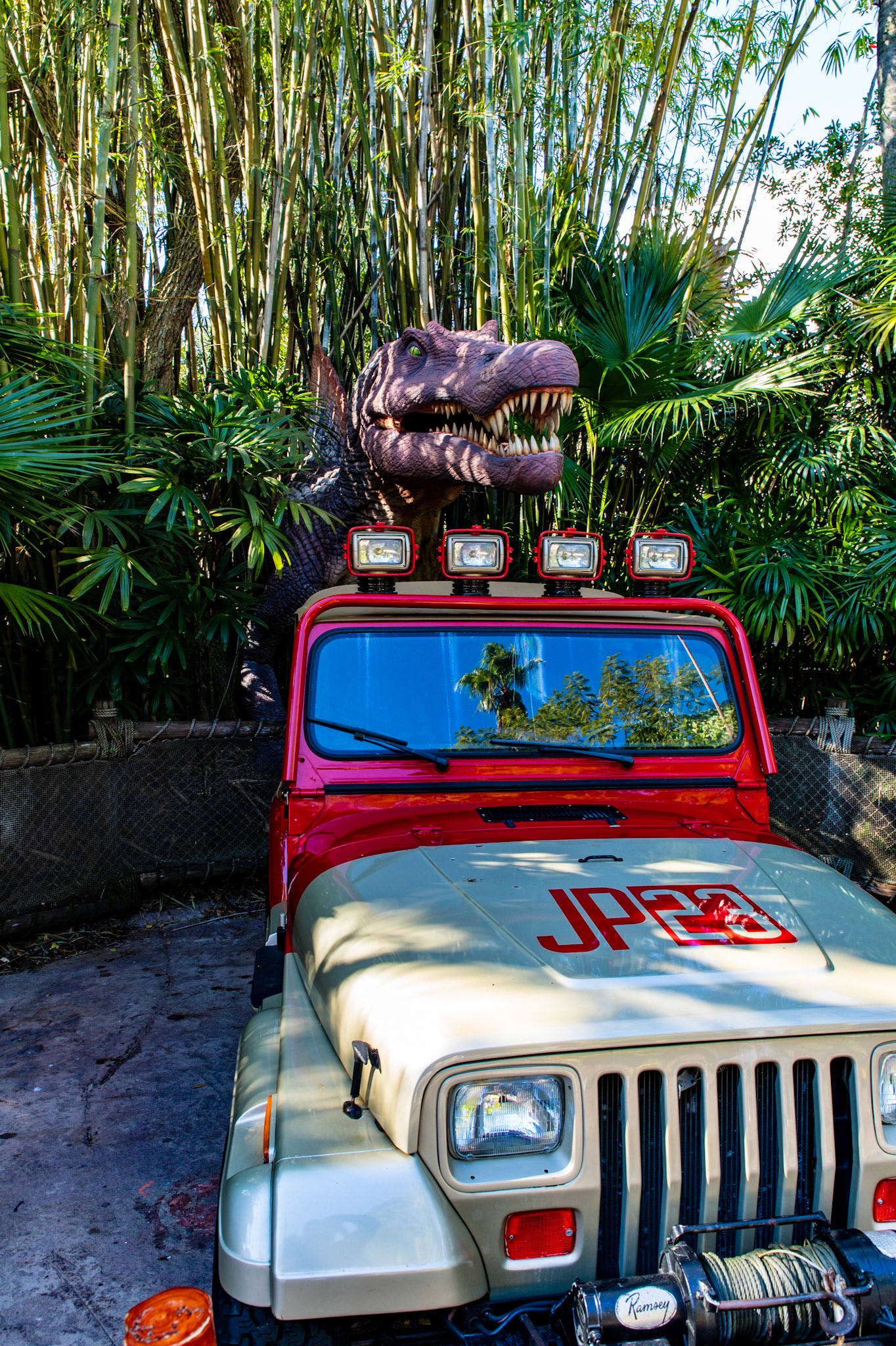 Jurassic Park is a must stop. Ever feel like there was something behind you?