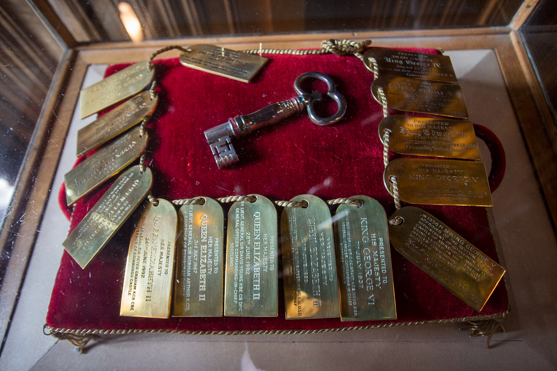 The Queen’s Keys to Edinburgh Castle 
