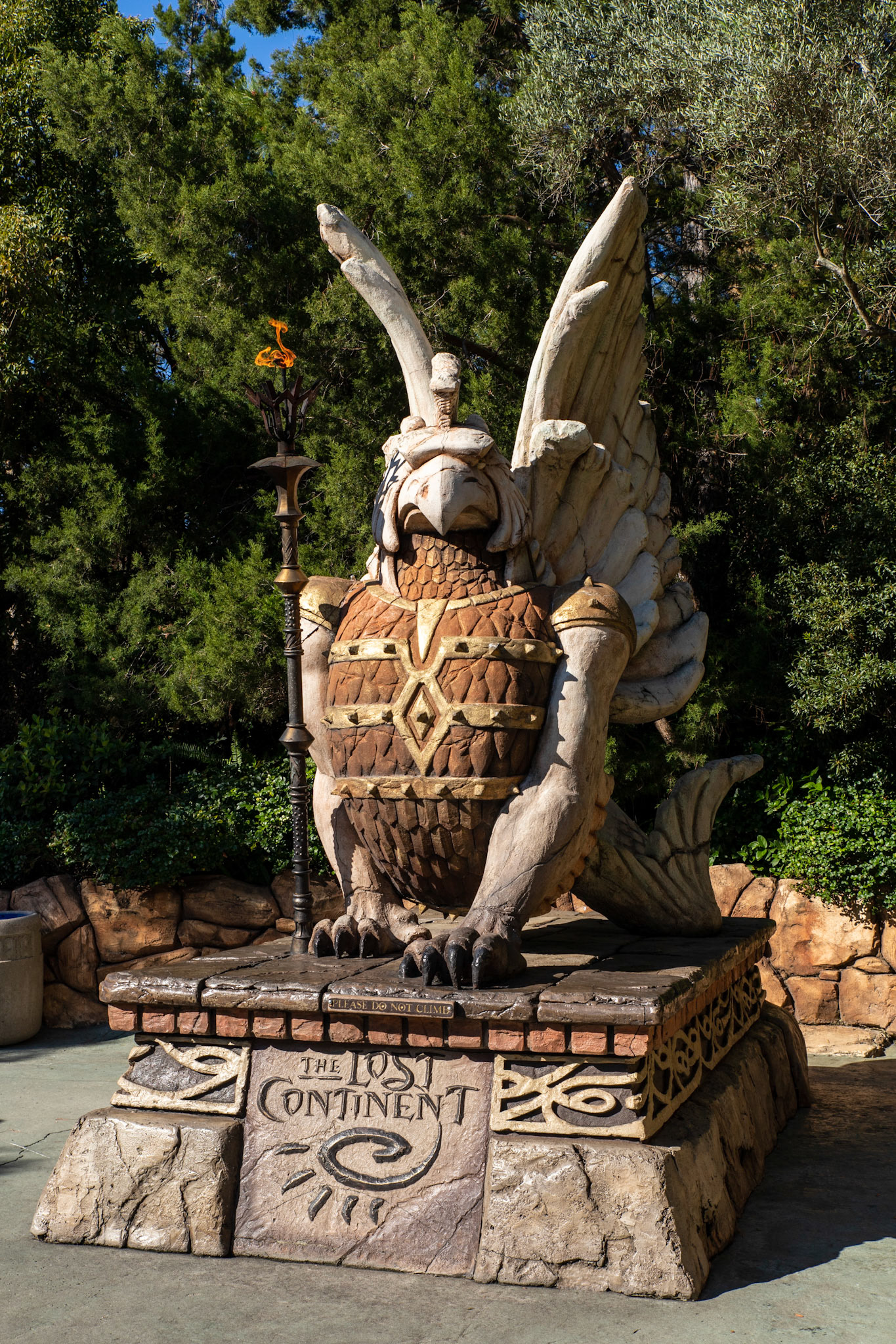 This beast has patiently stood guard at the entrance to The Lost Continent at Universal Islands of Adventure since it was opened. I always make a point to capture a picture when the light is good.