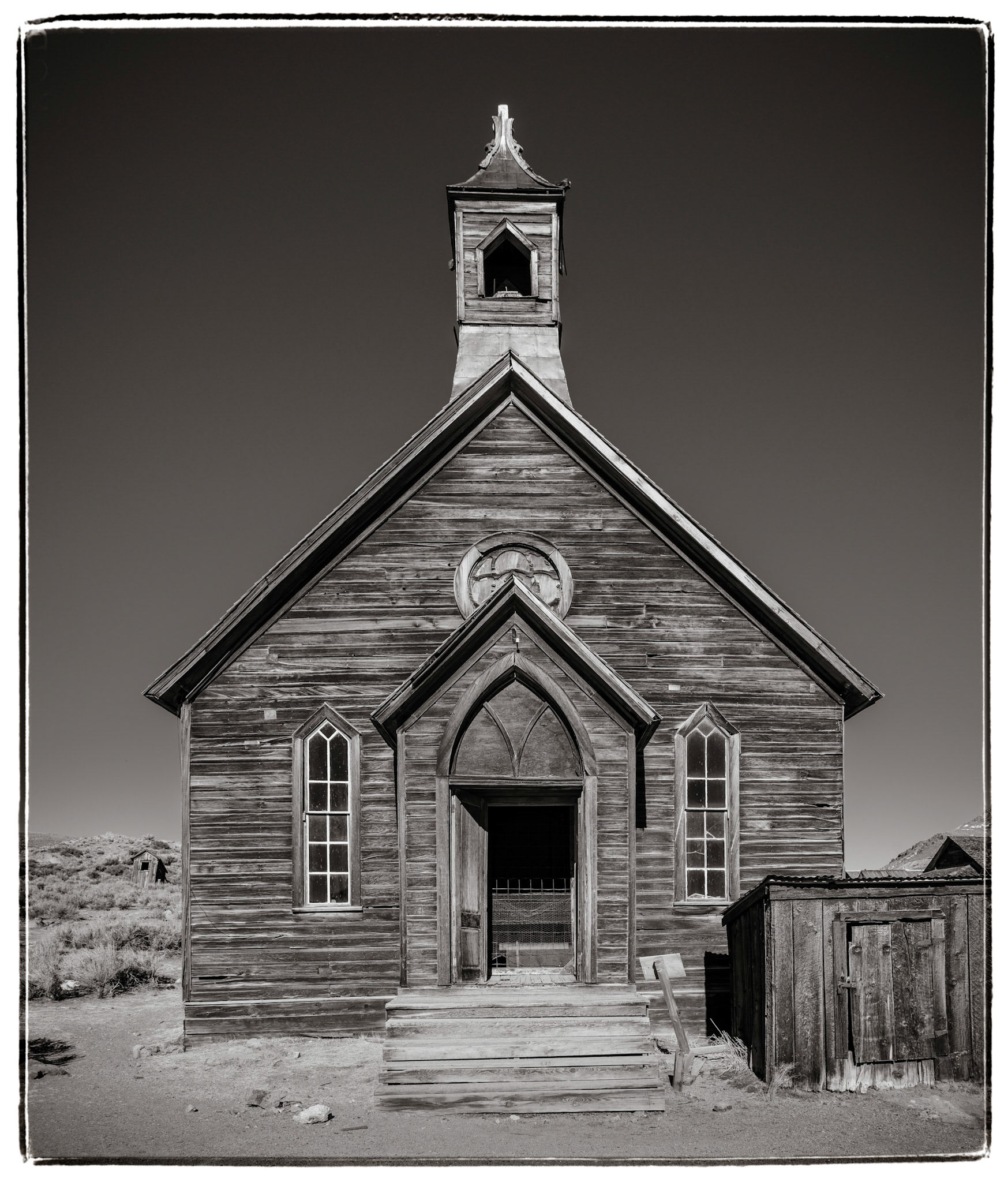 March 18, 2019The Methodist Church in the ghost town of Bodie, CA .