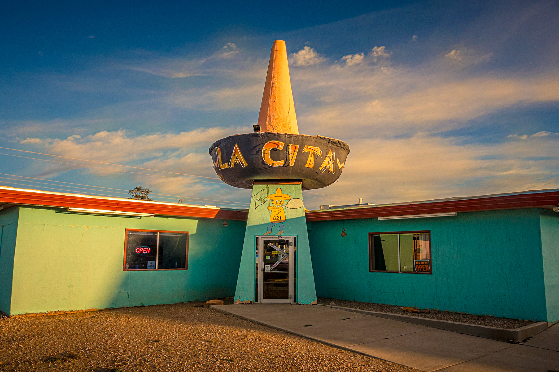 July 31, 2020La Cita Mexican restaurant in Tucumcari, New Mexico.(not sure about the food)