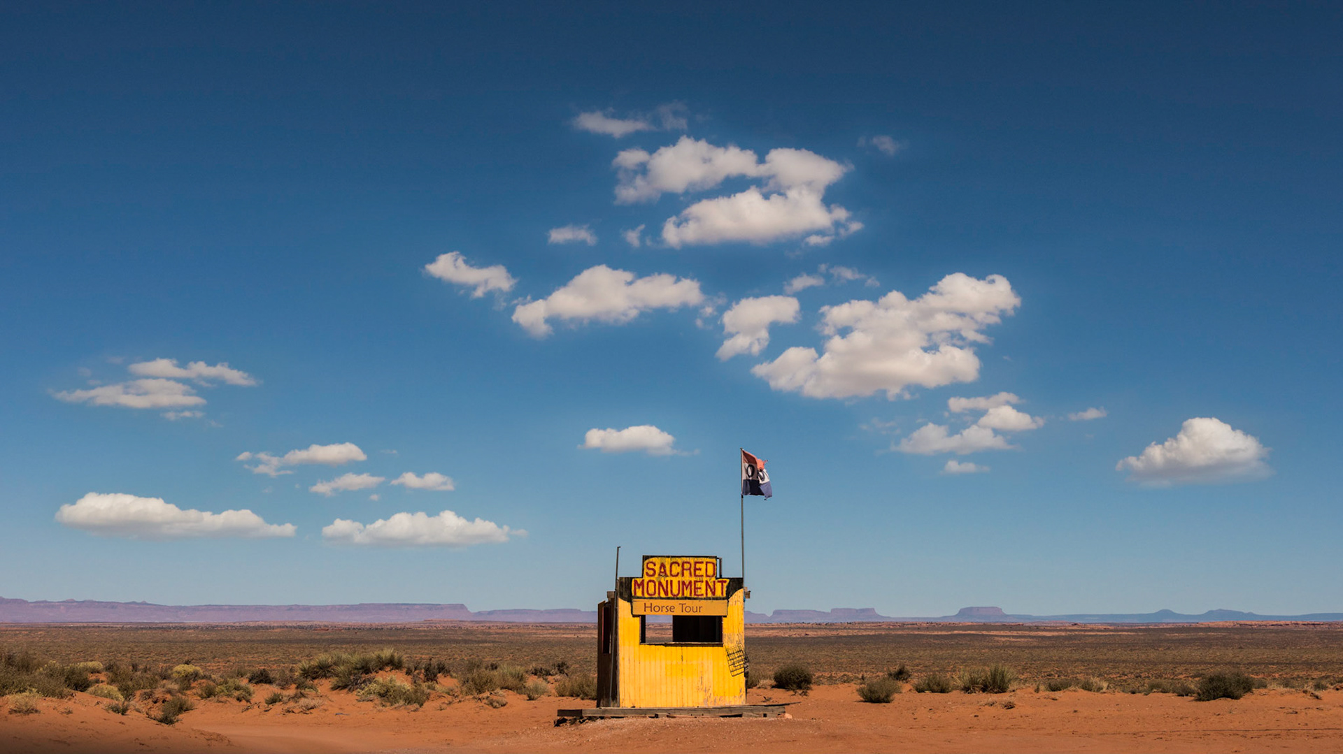 April 1, 2019"Sacred Monument" Horse Tour concession near Goulding's Trading Post, Oljato-Monument Valley, UT.
