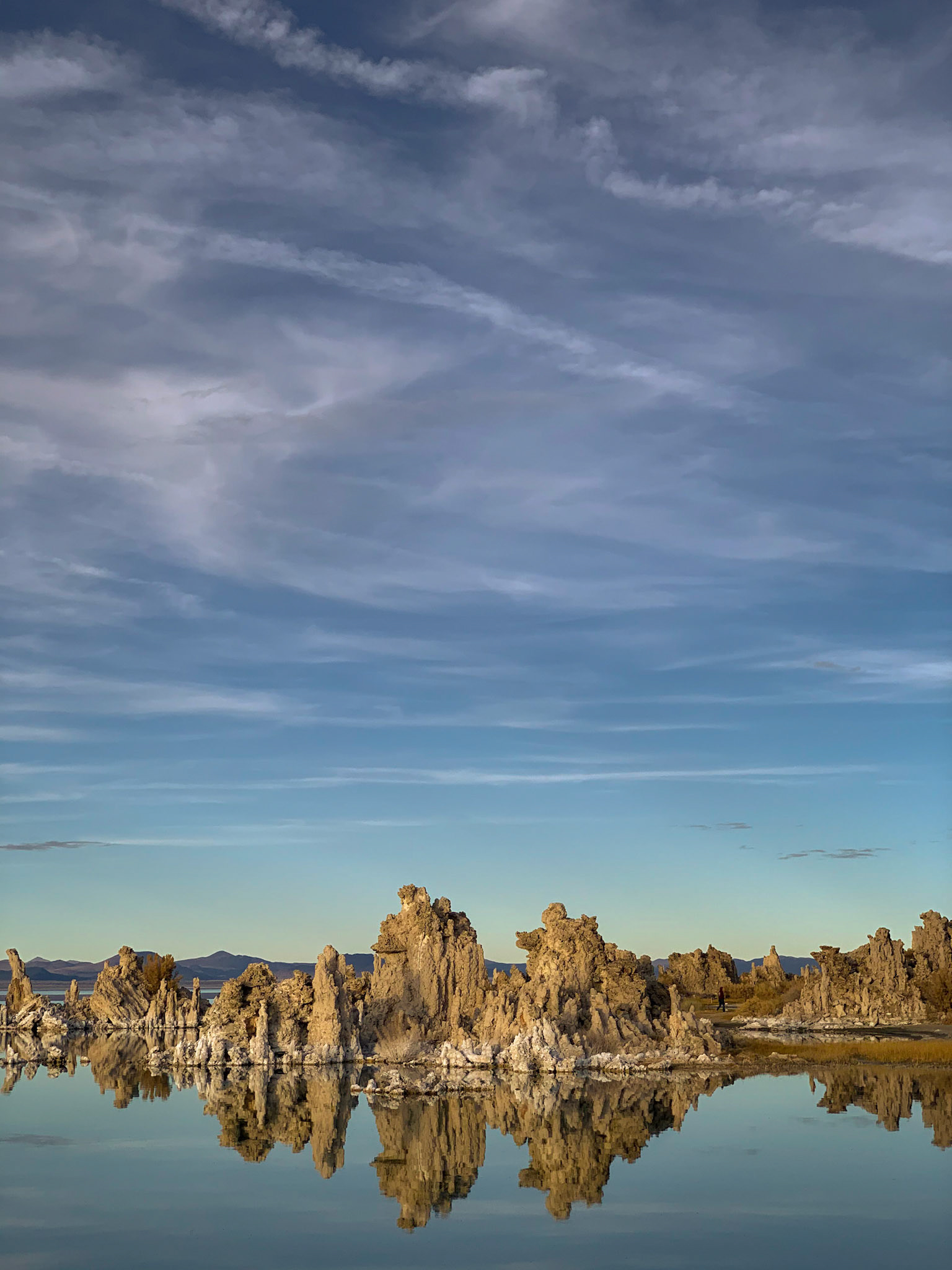 November 6, 2019Late light on the tufas in the South Tufa Area of Mono Lake.