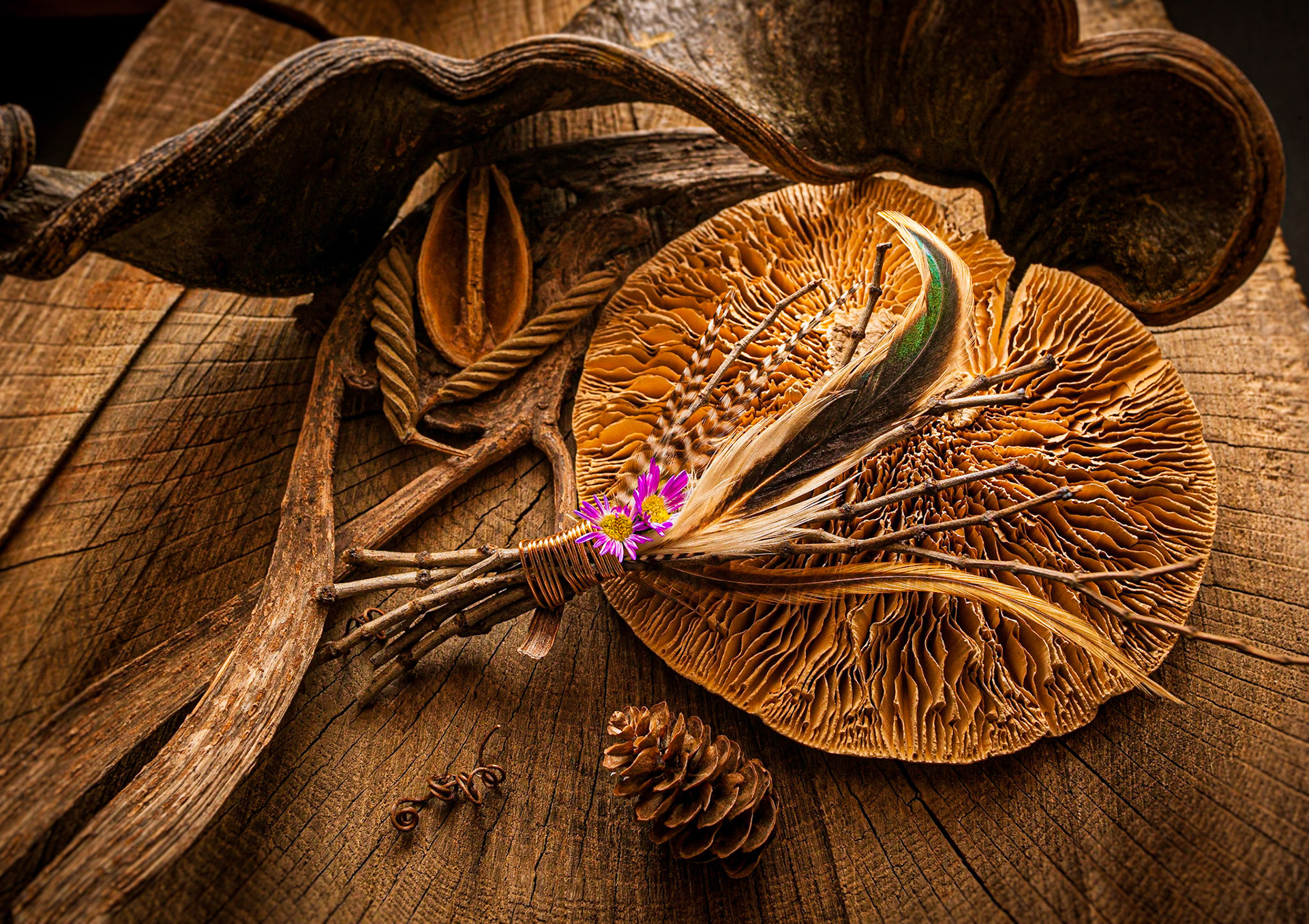 March 26, 2020Title: Brown BundleShot with an early production version Canon 1Ds with a 24MM tilt/shift lens. This image was one of several still life images shot on both film and digital for the purposes of comparison.The digital version won in terms of dynamic range and apparent sharpness (even though I did a very high rez scan on my Imacon scanner). Sadly, I can't seem to find the scans and since I just moved, my film files are pretty disorganized. So at the moment you'll just have to trust me that the digital won :~)