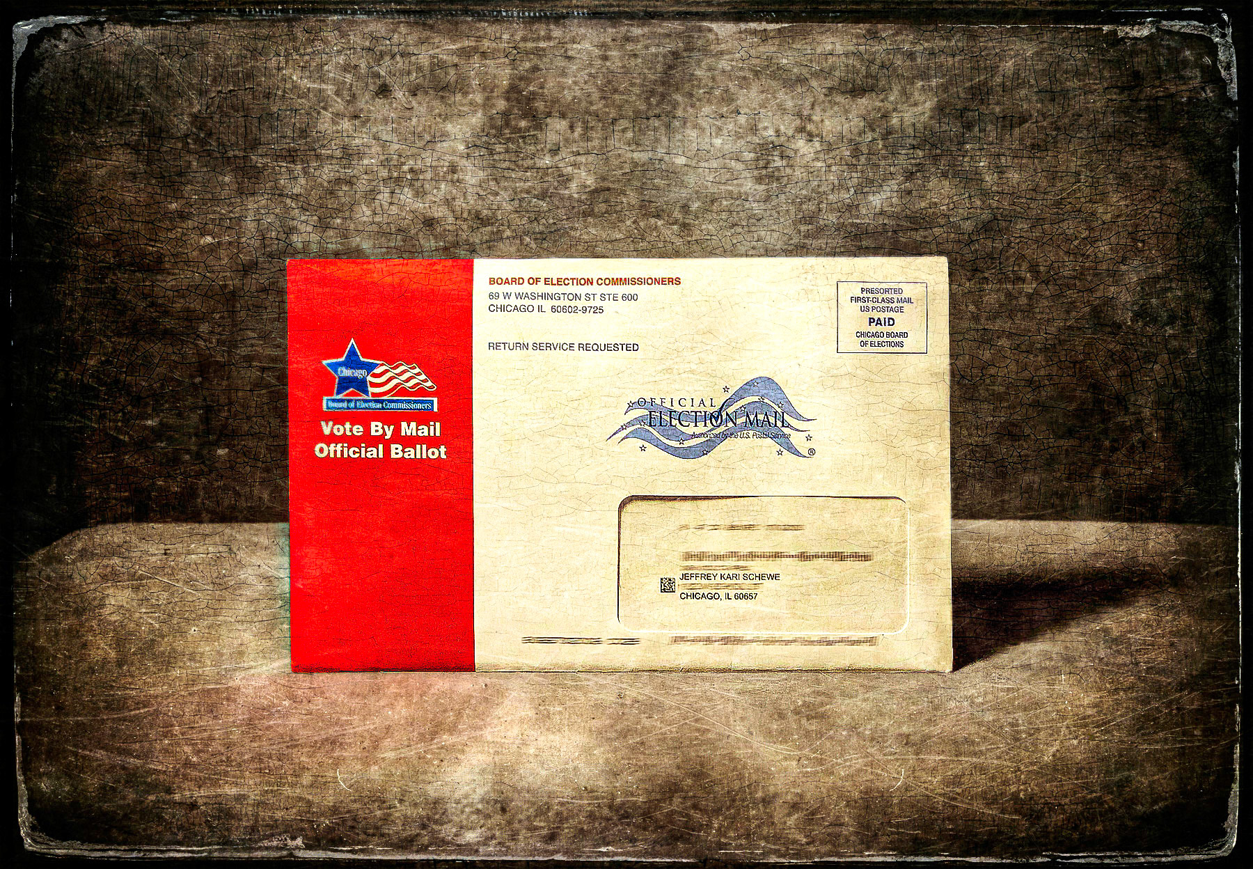 October 8, 2020JUST VOTE...no excuses accepted...This is my mail in ballot that I'll be filling out tonite. No political comment intended...I just hope people do their civic duty and vote–seriously, please, vote!