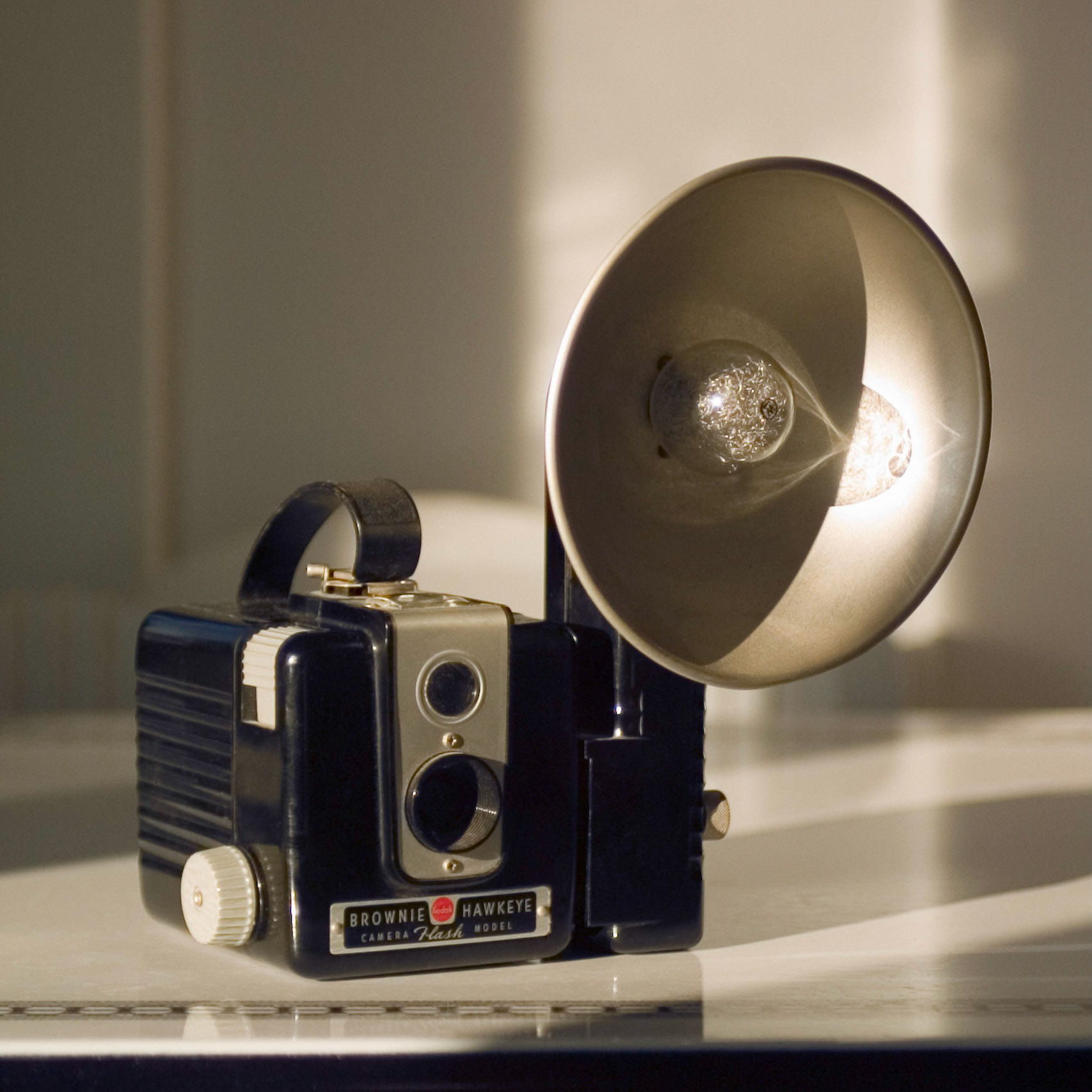 June 30, 2020Kodak Brownie Hawkeye model with Flash!Darn, I missed "Camera Day" by an hour...oh well, here's the earliest camera I had. Sadly, I have no idea where it may be after I moved :~(I remember my father handing me a camera on a vacation and told me to shoot pictures...when I shot up all the film in one day, he took the camera away...seems he didn't realize I might actually take a lot of pictures! Years later he gave me another camera as a gift for college. That was the camera that launched by career although I always remember the shots I did with the Brownie. No idea where the photos might be.