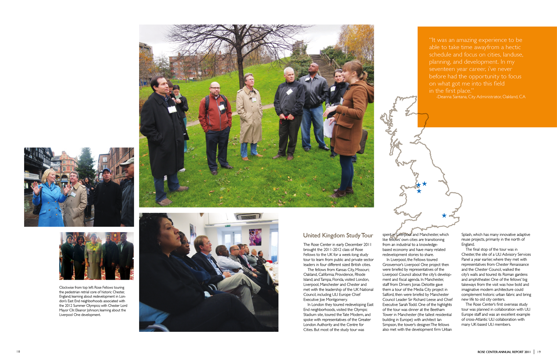 ULI ROSE CENTER ANNUAL REPORT SPREAD