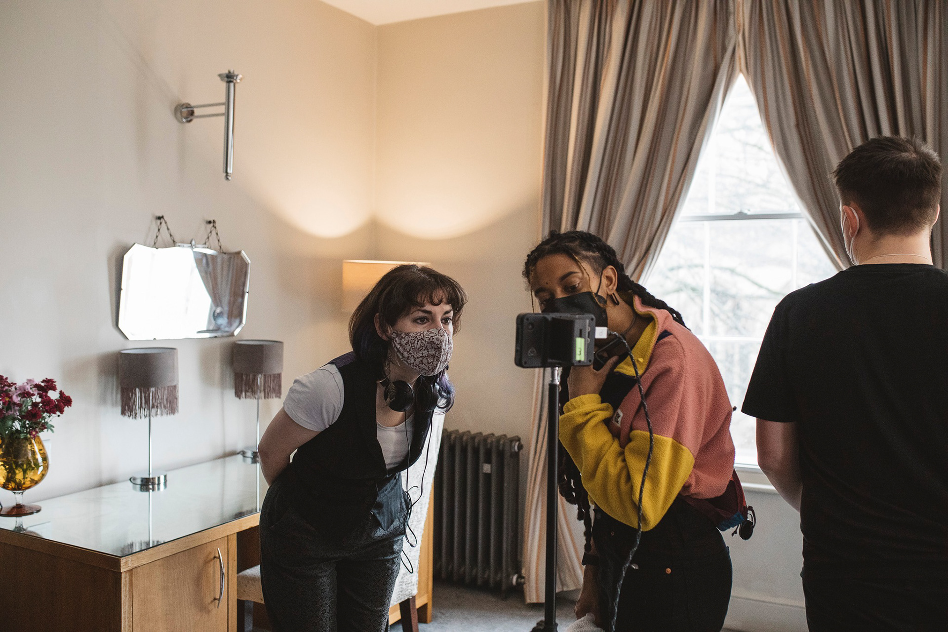 Filming A Different Place. Photo credit: Shelley Richmond