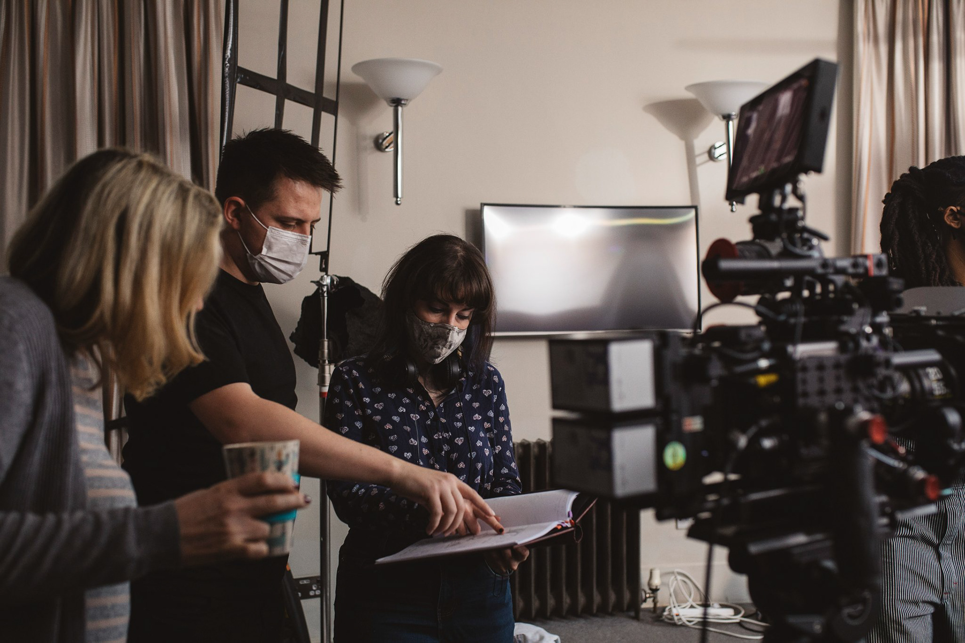 Filming A Different Place. Photo credit: Shelley Richmond