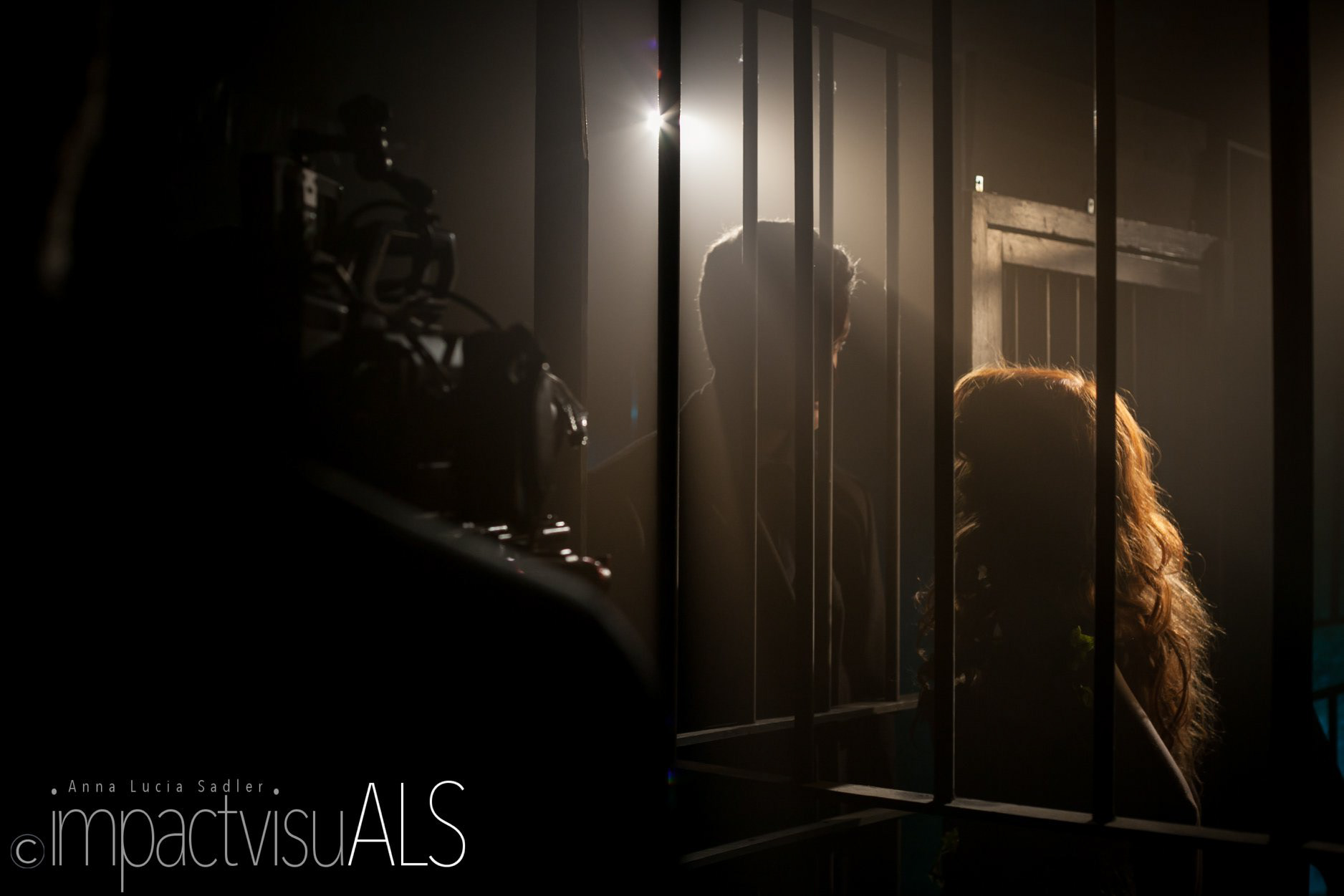 Filming Growing Shadows. Photo credit: Anna Lucia Sadler