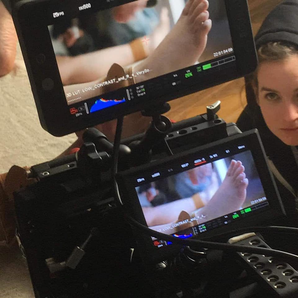 Filming Lepidopterist. Photo Credit: Tommy Draper
