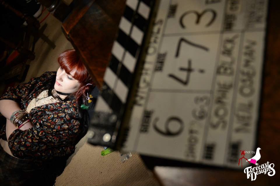 Filming Night Owls. Photo credit: Dan Lord of Forecast Designs