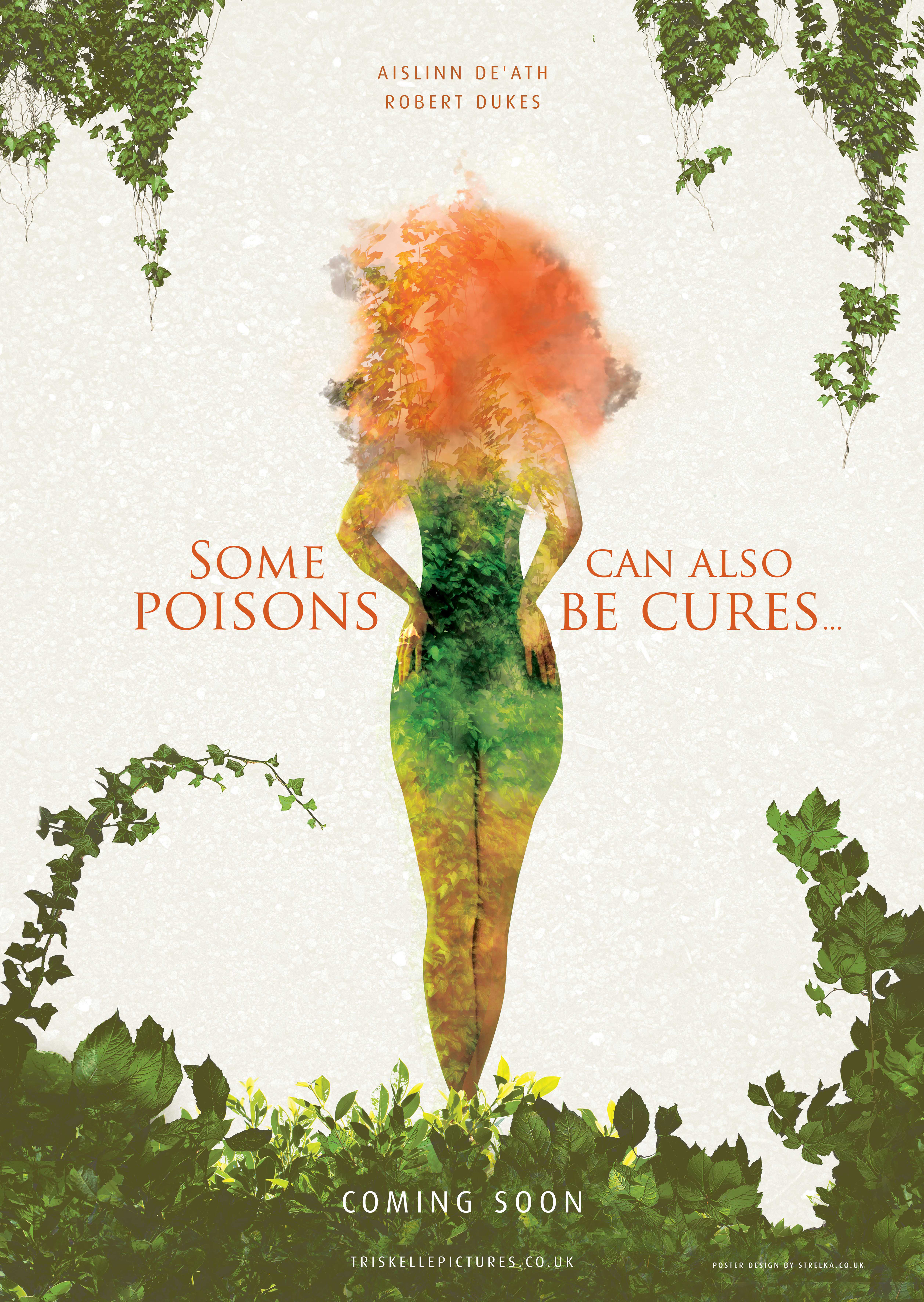 Teaser Poster for Growing Shadows. Designed by Adam Blakemore of Strelka Design