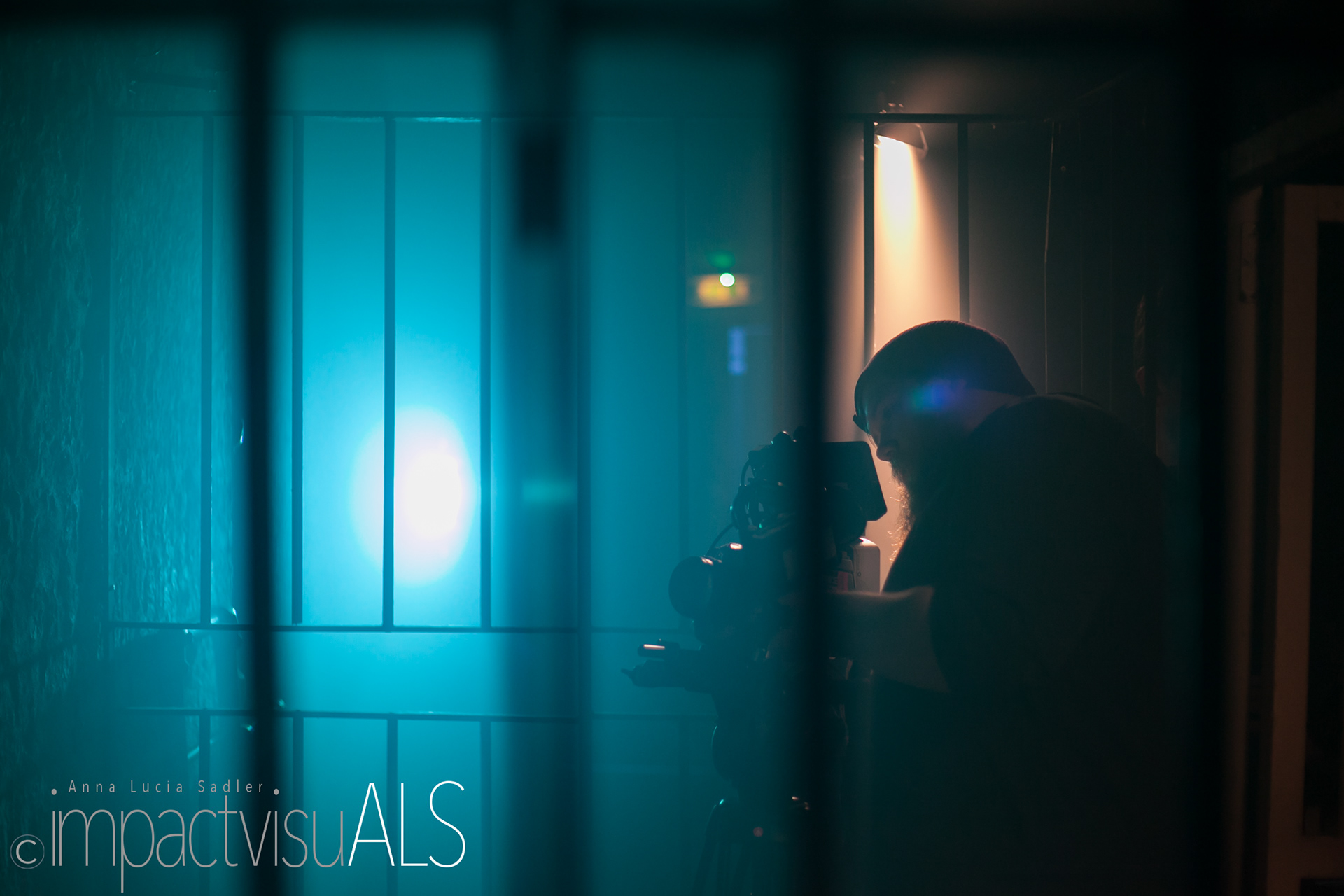 Filming Growing Shadows. Photo credit: Anna Lucia Sadler