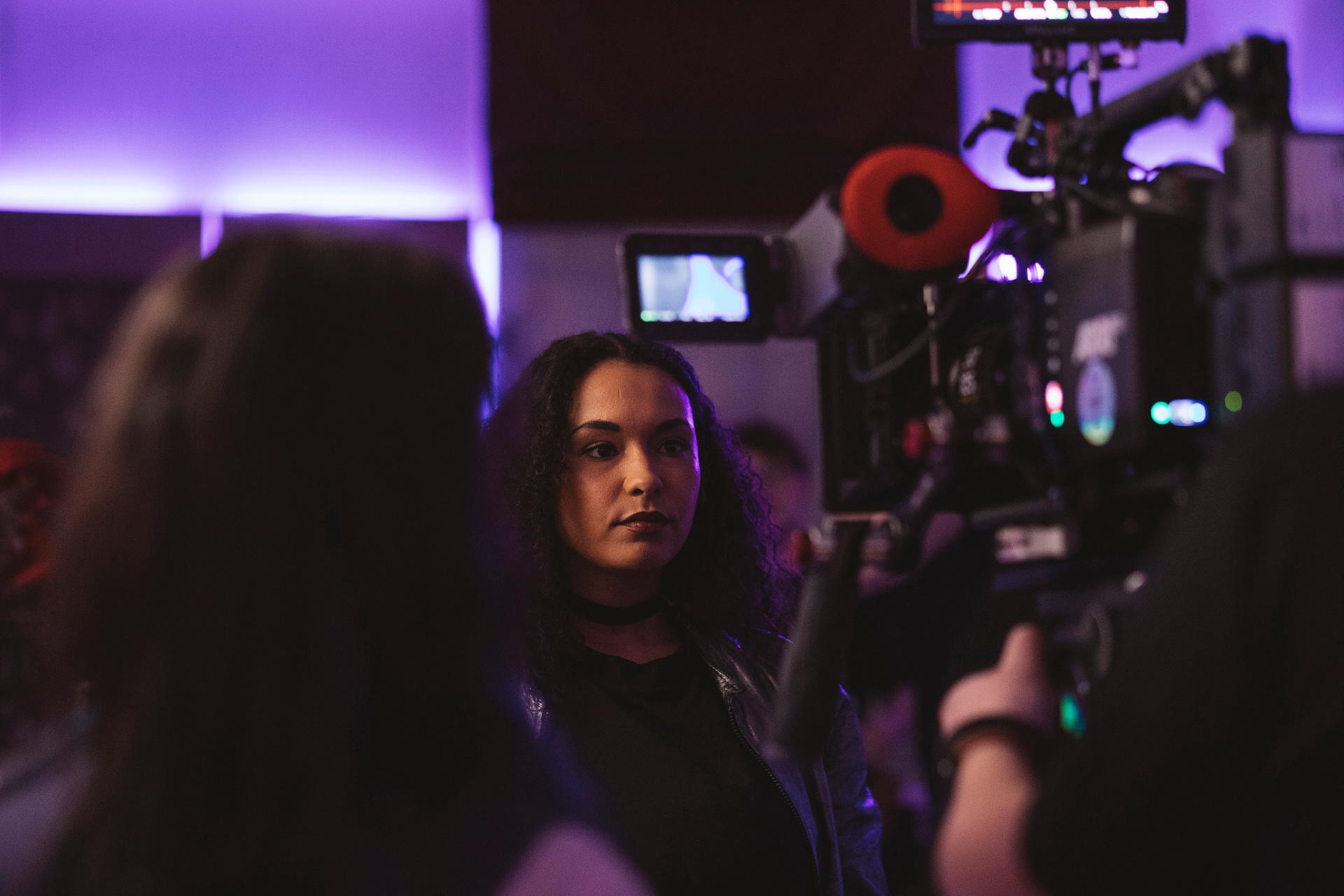 Filming A Different Place. Photo credit: Shelley Richmond