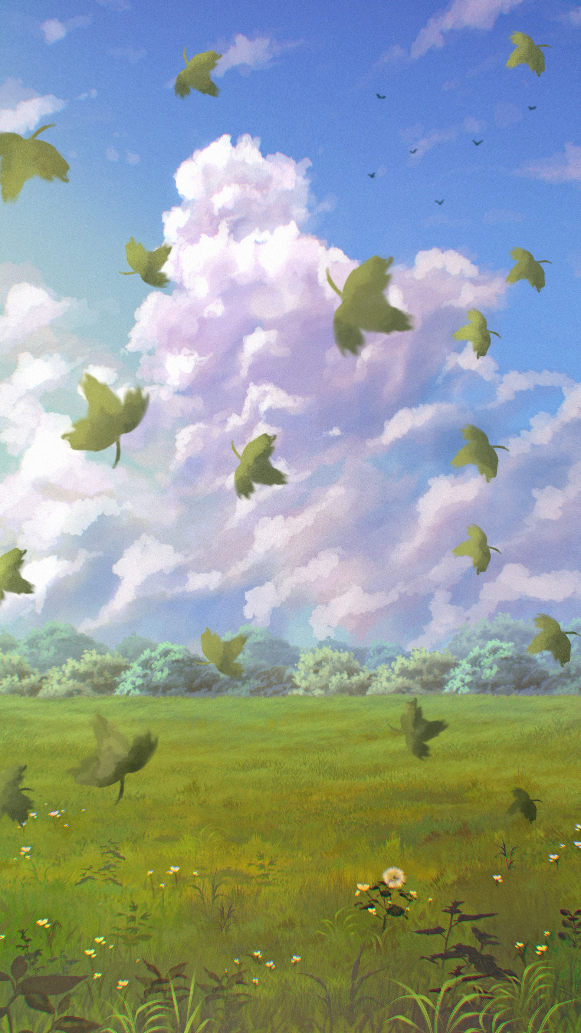 Leaves in a Breeze, 2023