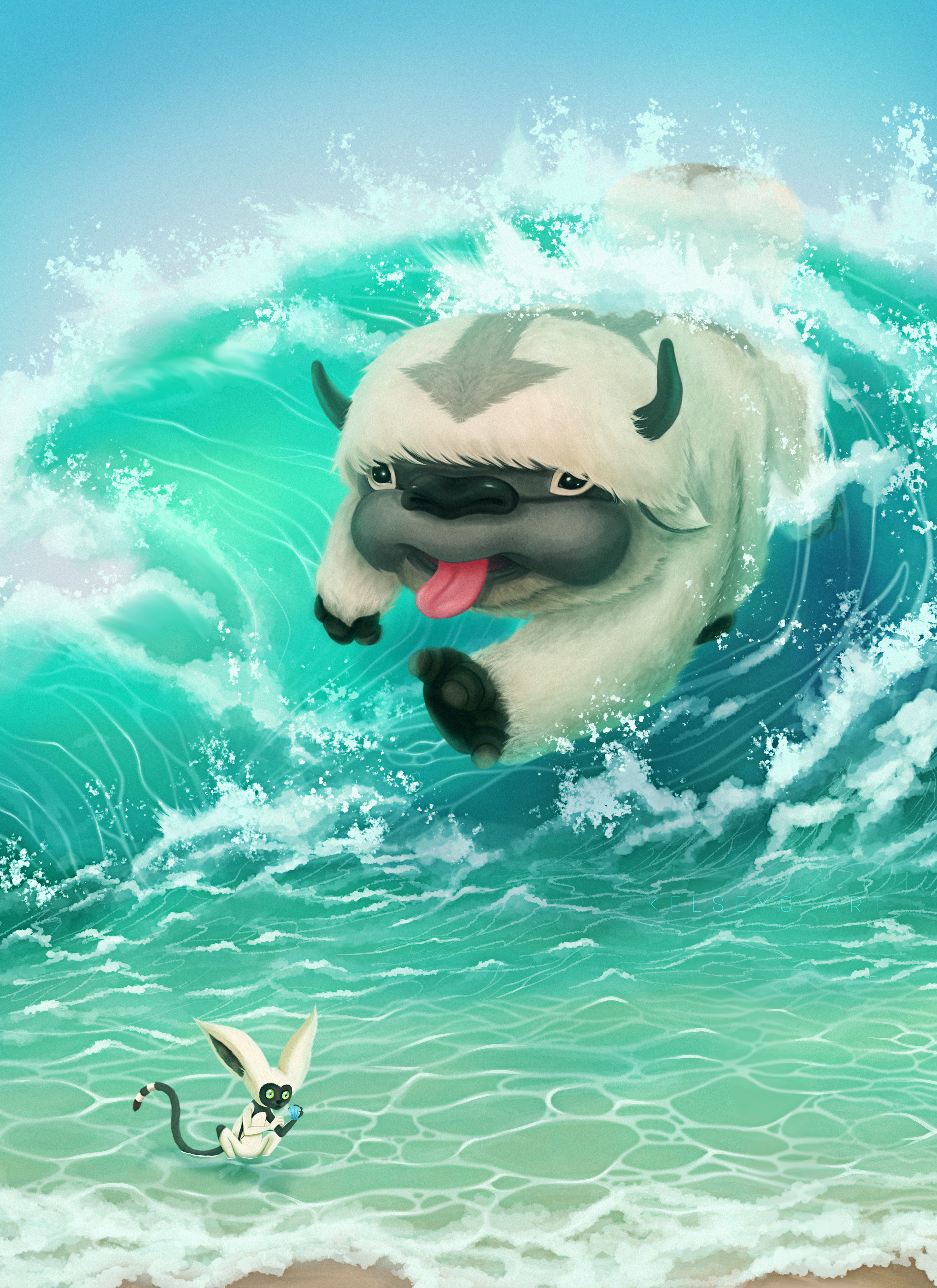 Appa & Momo - Avatar The Last Airbender, 2023