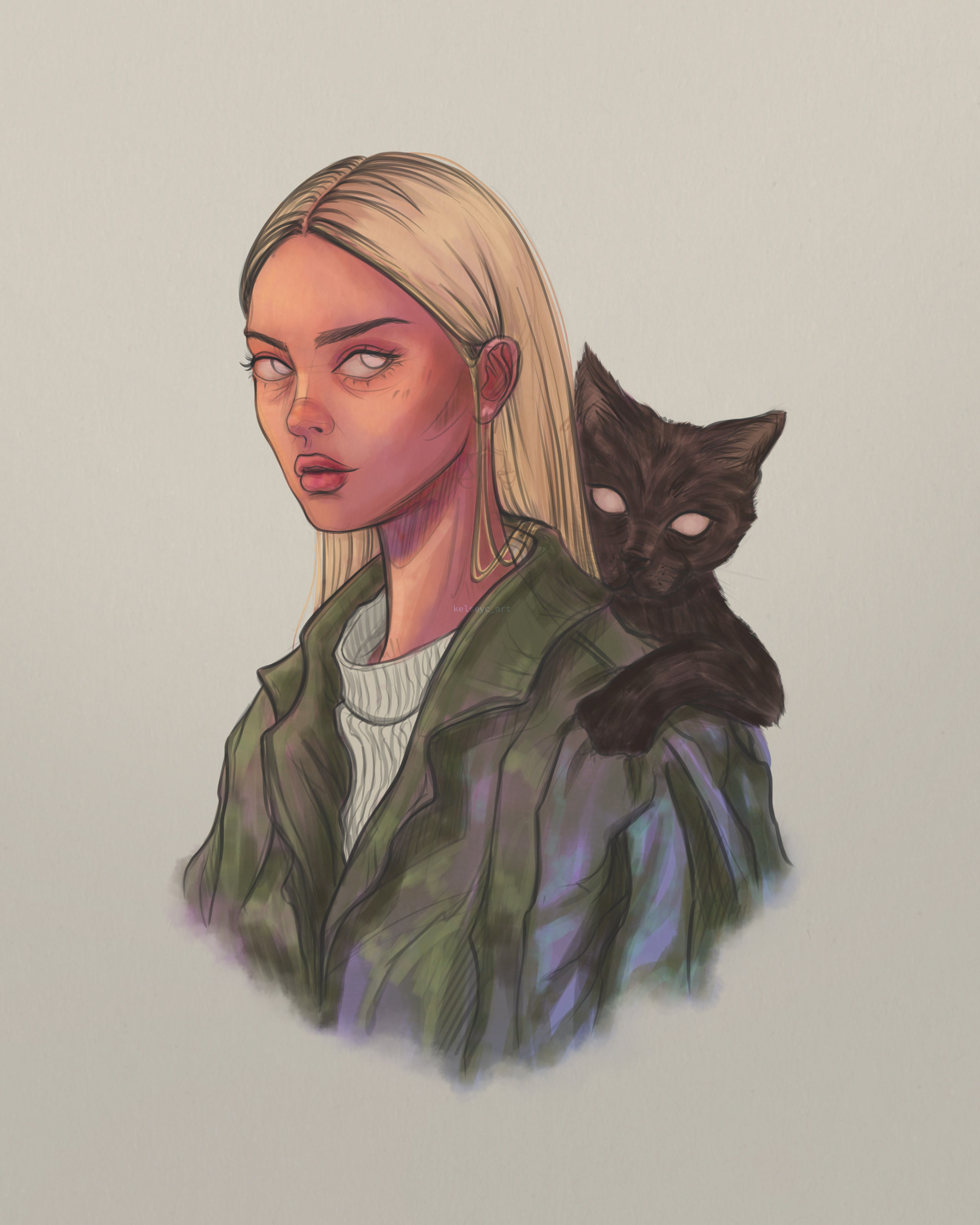 Pet Portrait Sketch, 2024