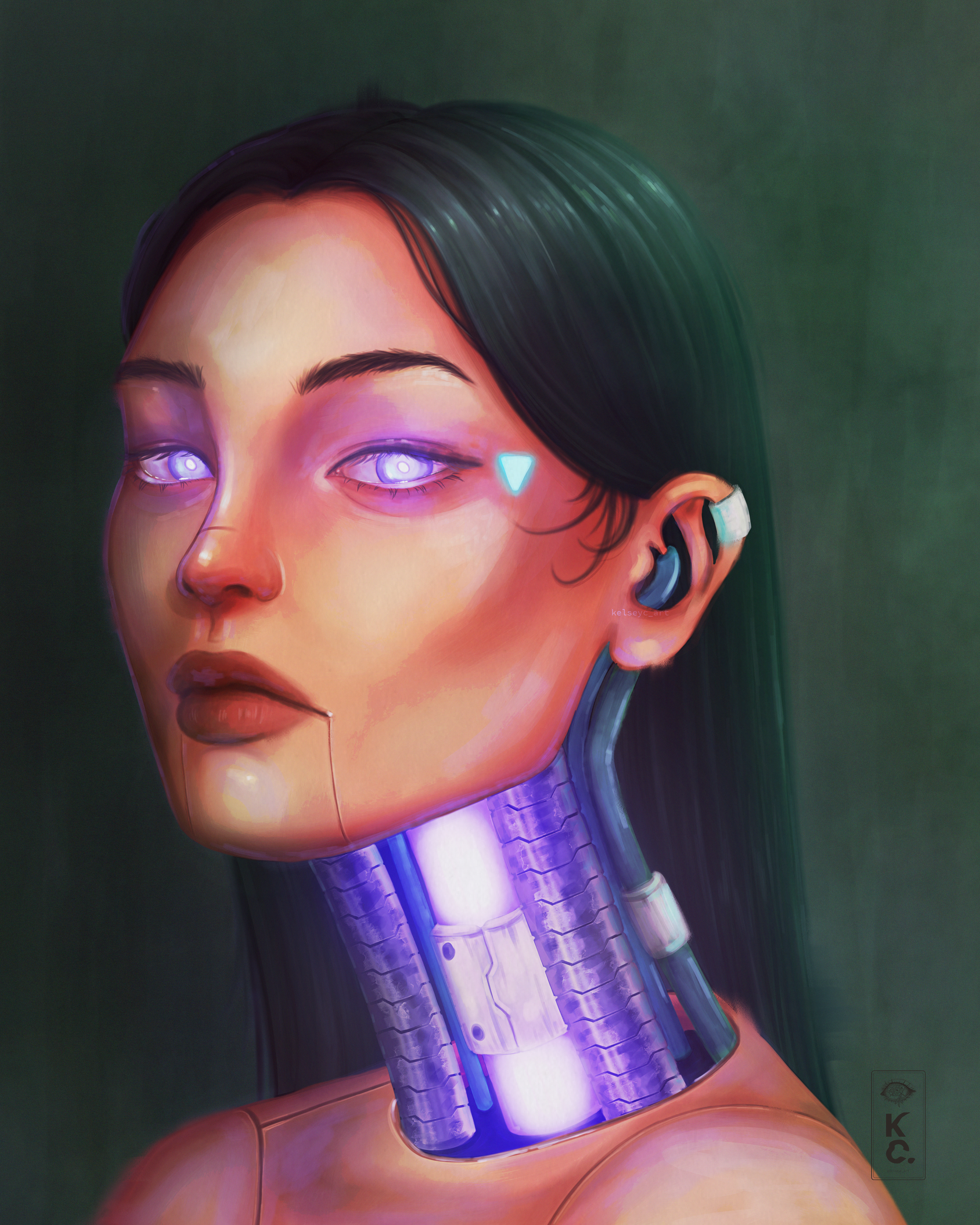 Robot Lady 3 Redraw, 2025