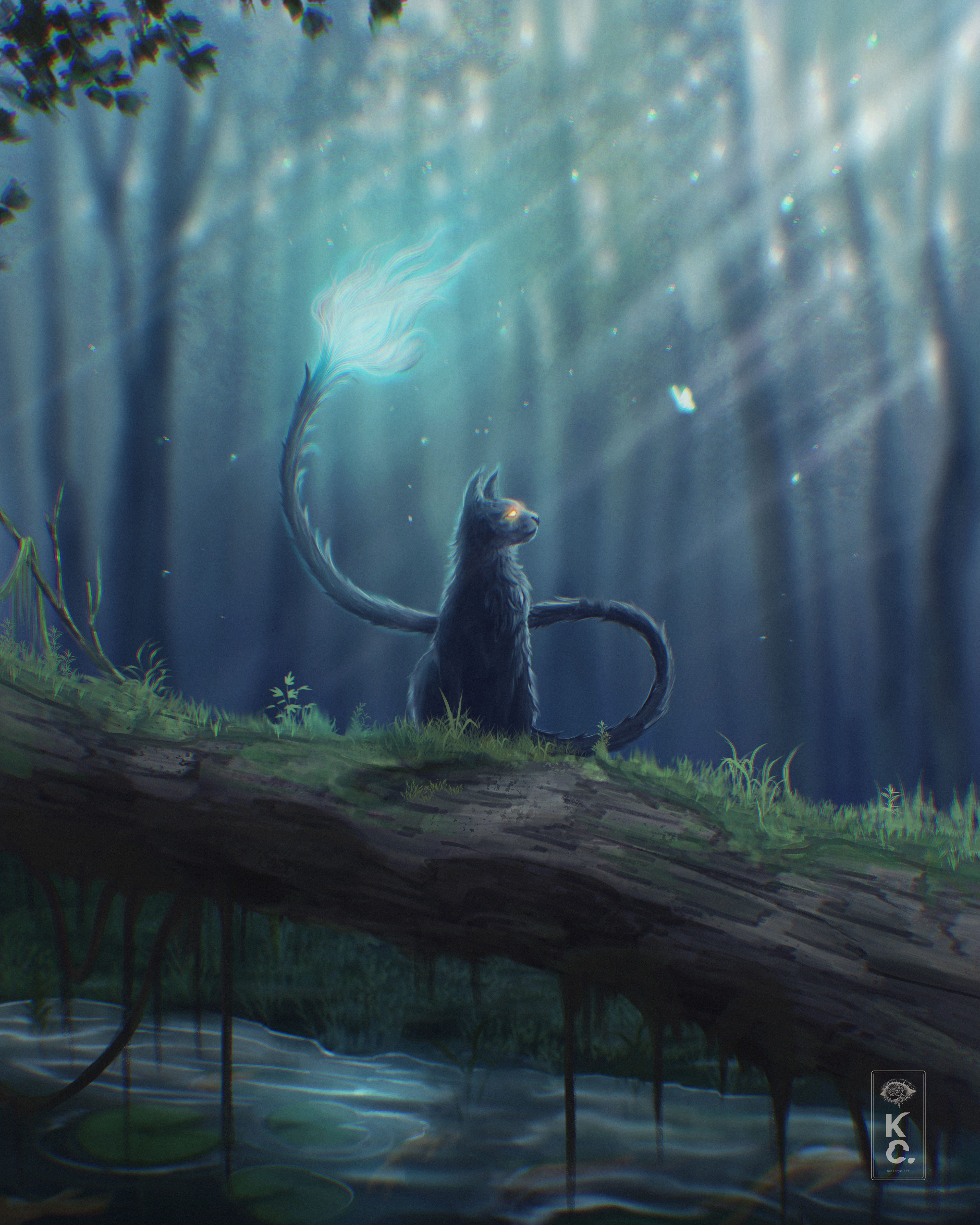 Forest Kitty, 2025 (product available)